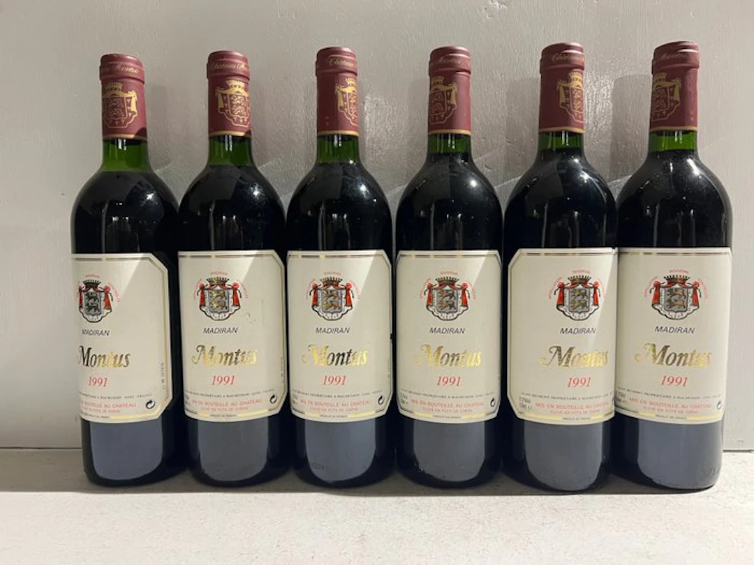 1991 Château Montus - Madiran - 6 Bottles (0.75L)