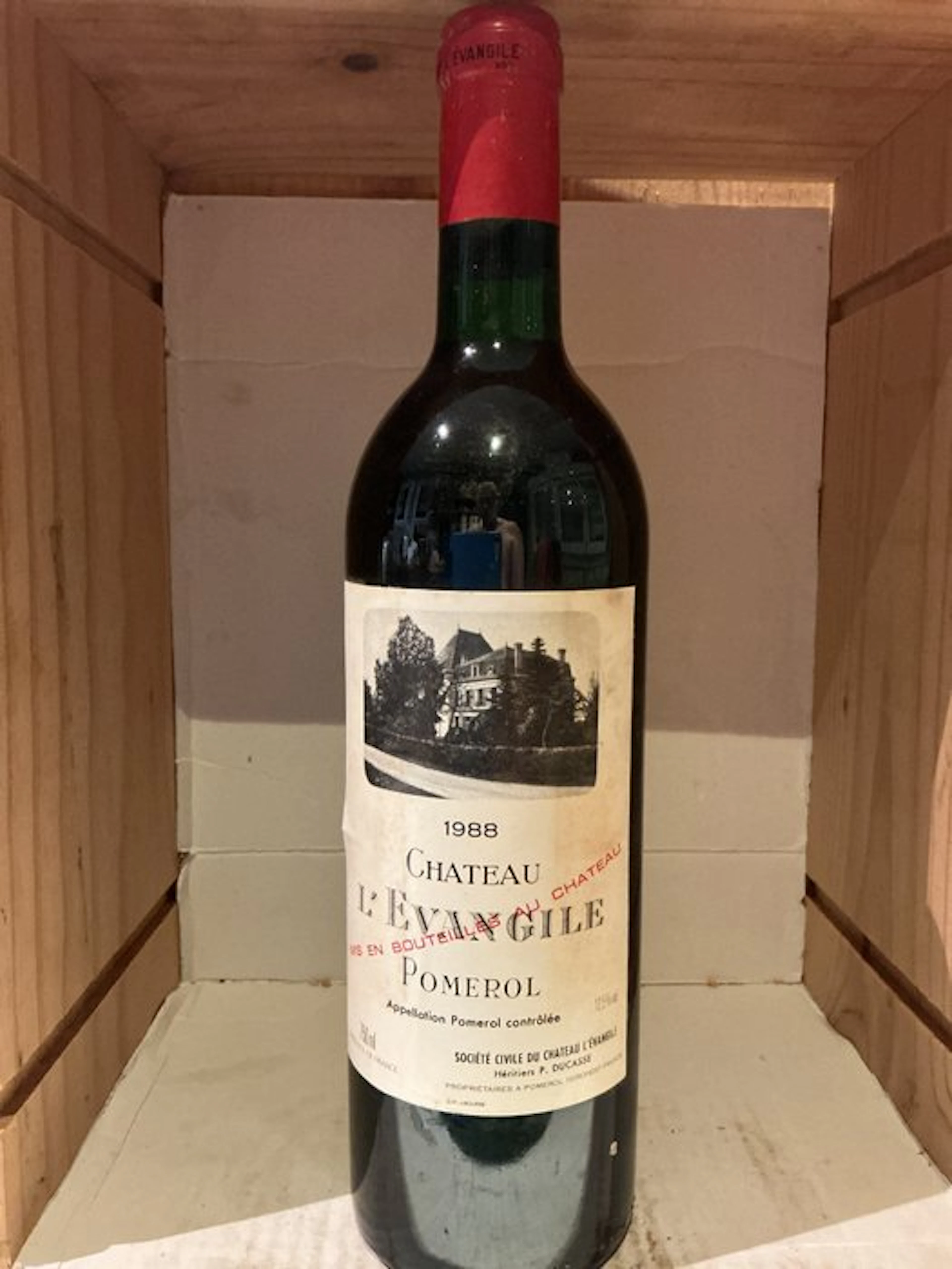 1988 Château l’Evangile - Pomerol - 1 Bottle (0.75L)