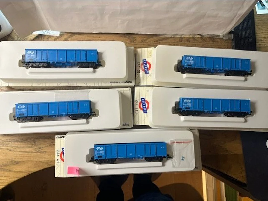 Liliput H0 - 244 41 en 244 45 - Model train wagon (5) - NS