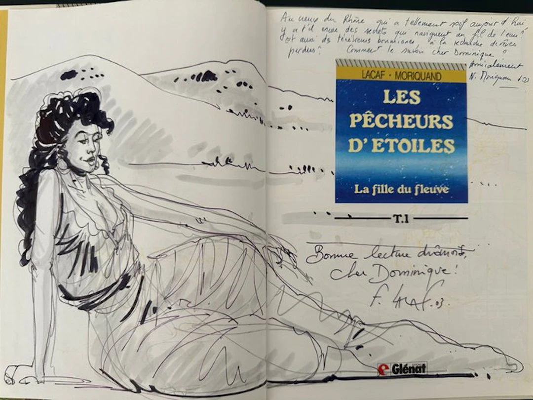 Les Pêcheurs d'étoiles T1 + dédicace - C - 1 Album - First edition - 1989