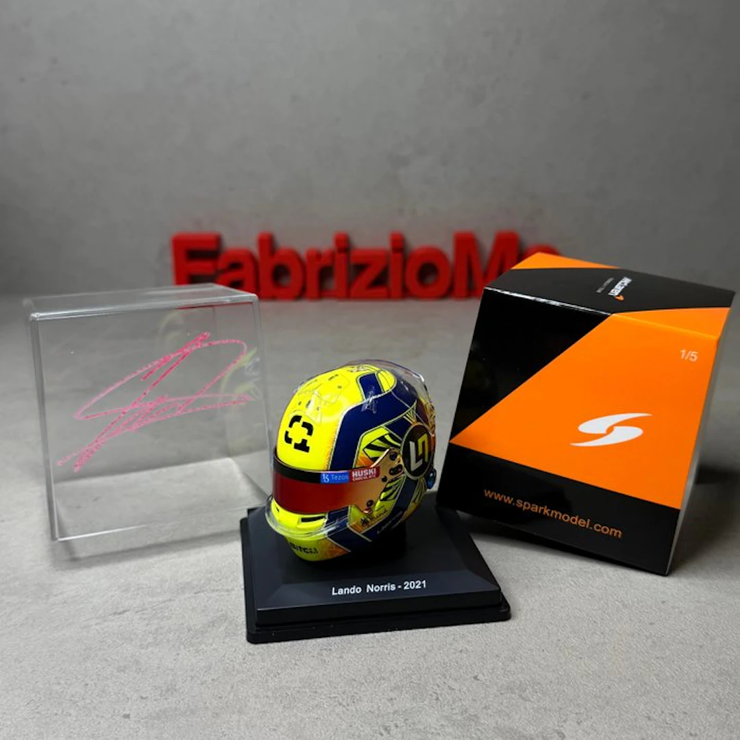 Mclaren - Season Helmet - Lando Norris - 2021 helmet - 2021 - 1:5 scale helmet