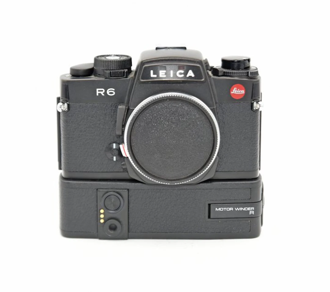 Leica R6 + Motor Winder R Analogue camera