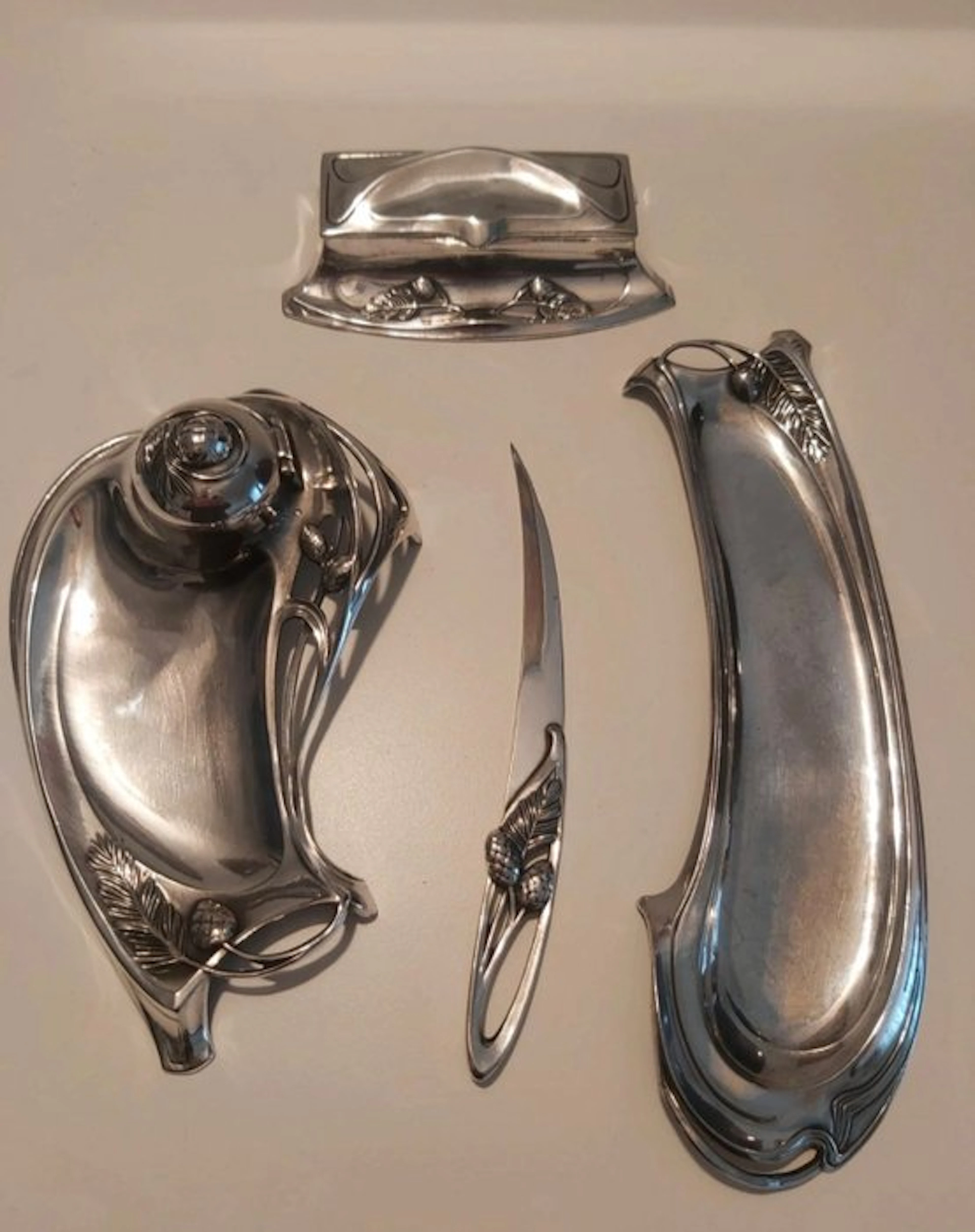 WMF - Desk set (4) - Silver plated