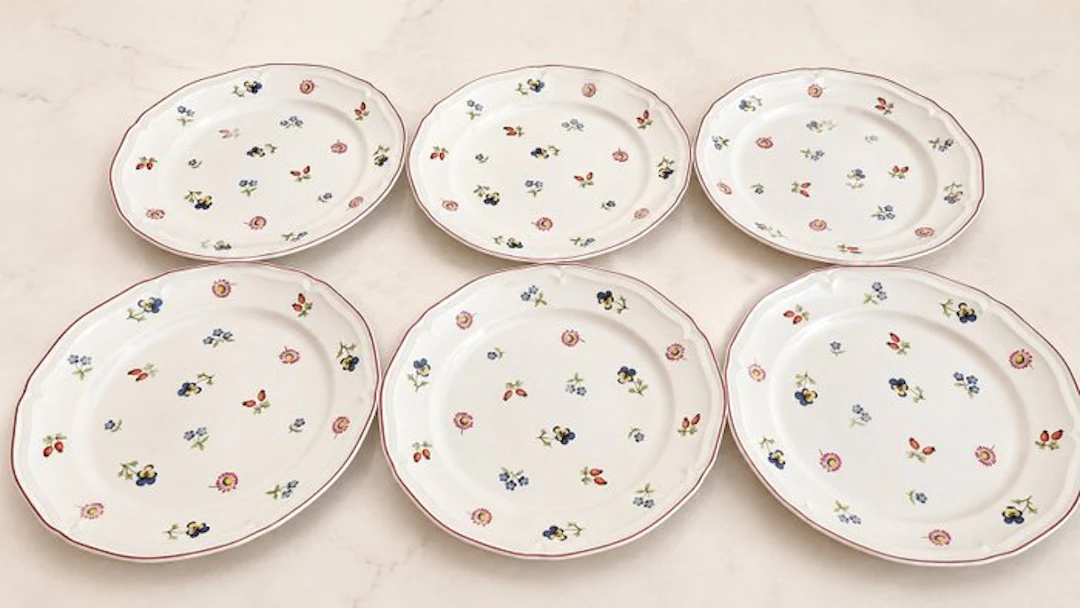 Villeroy & Boch - 6 Grandes Assiettes - Table service for...