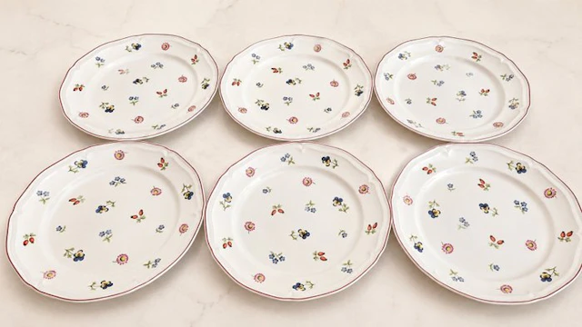 Villeroy & Boch - 6 Grandes Assiettes - Table service for...