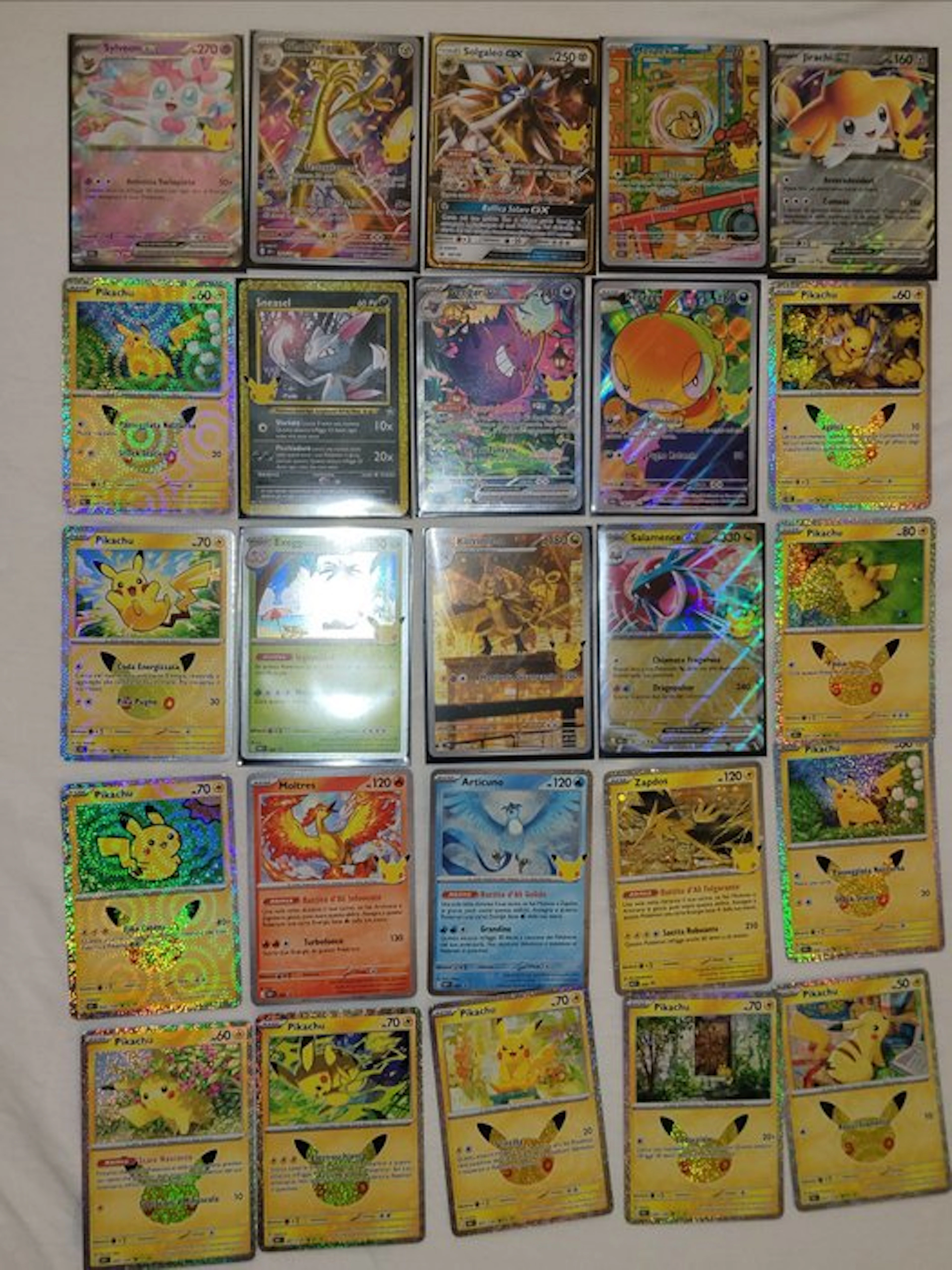 Pokémon - 25 Incomplete album - Various sets