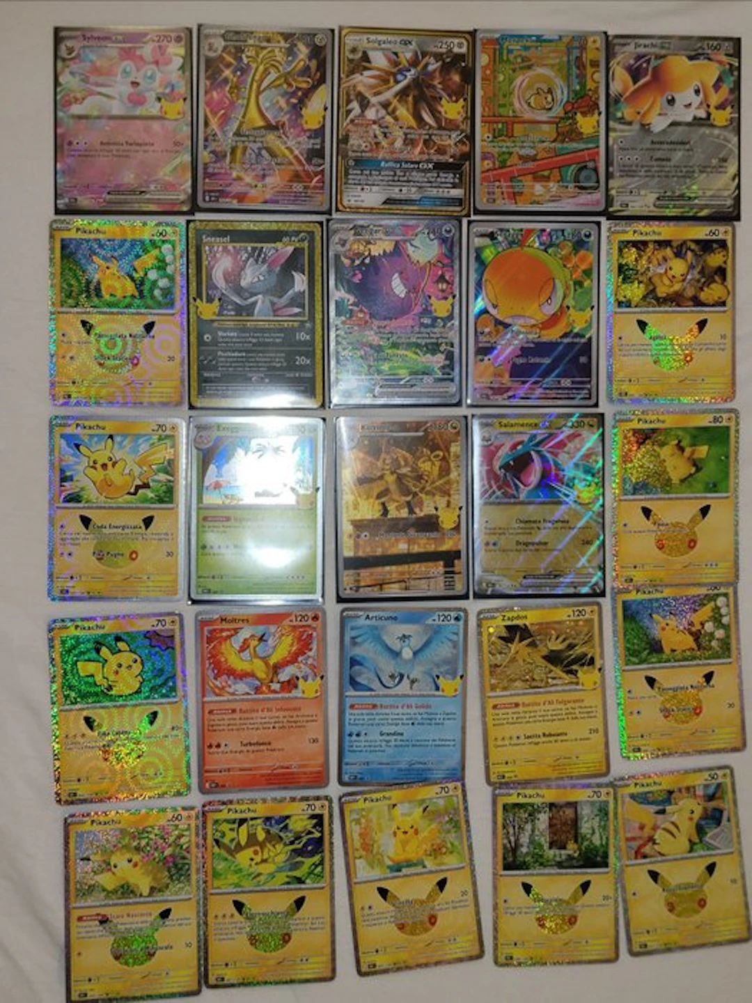 Pokémon - 25 Incomplete album - Various sets