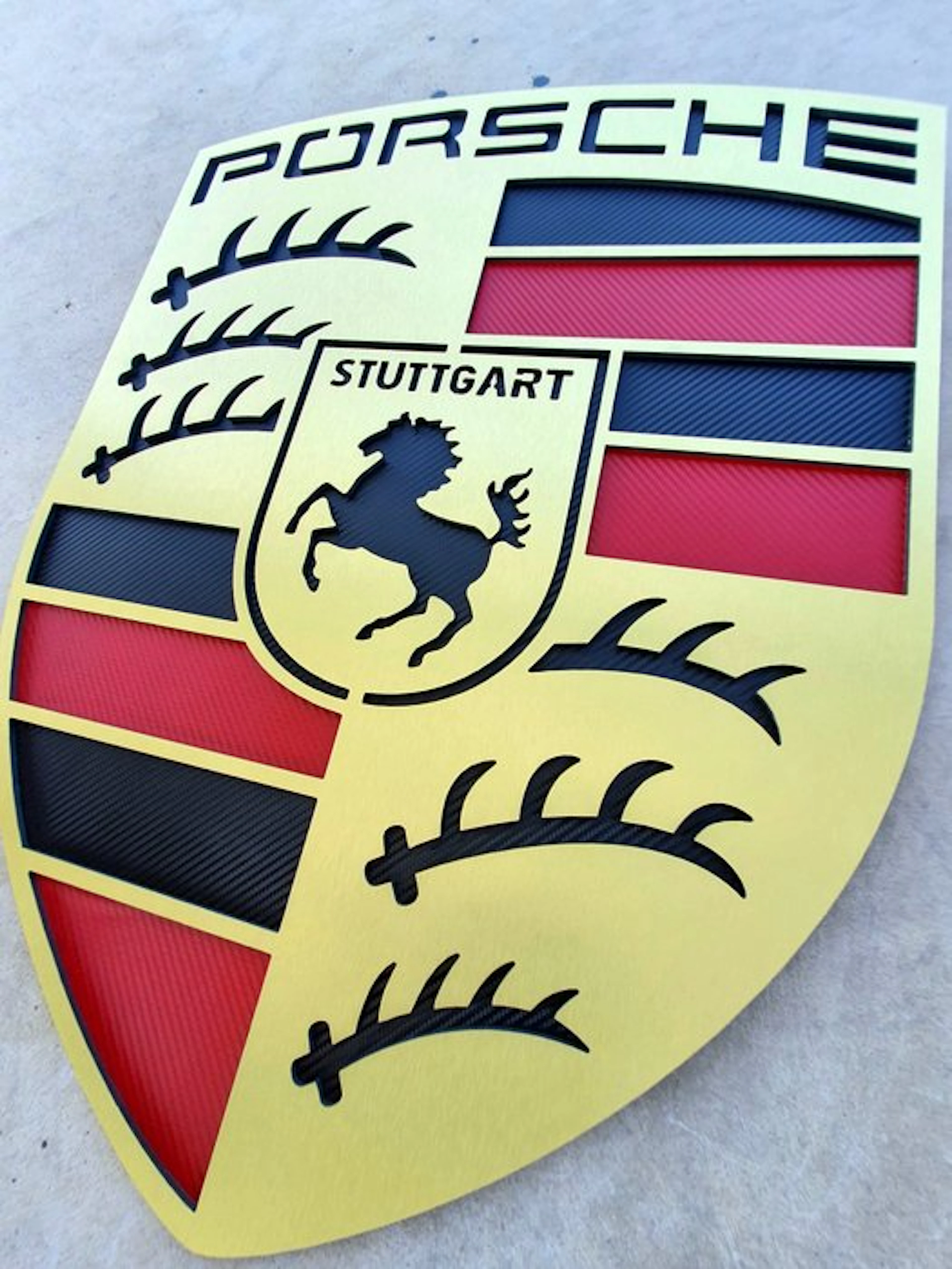 Sign - Porsche - Professional Sign Aluminium* - XXL