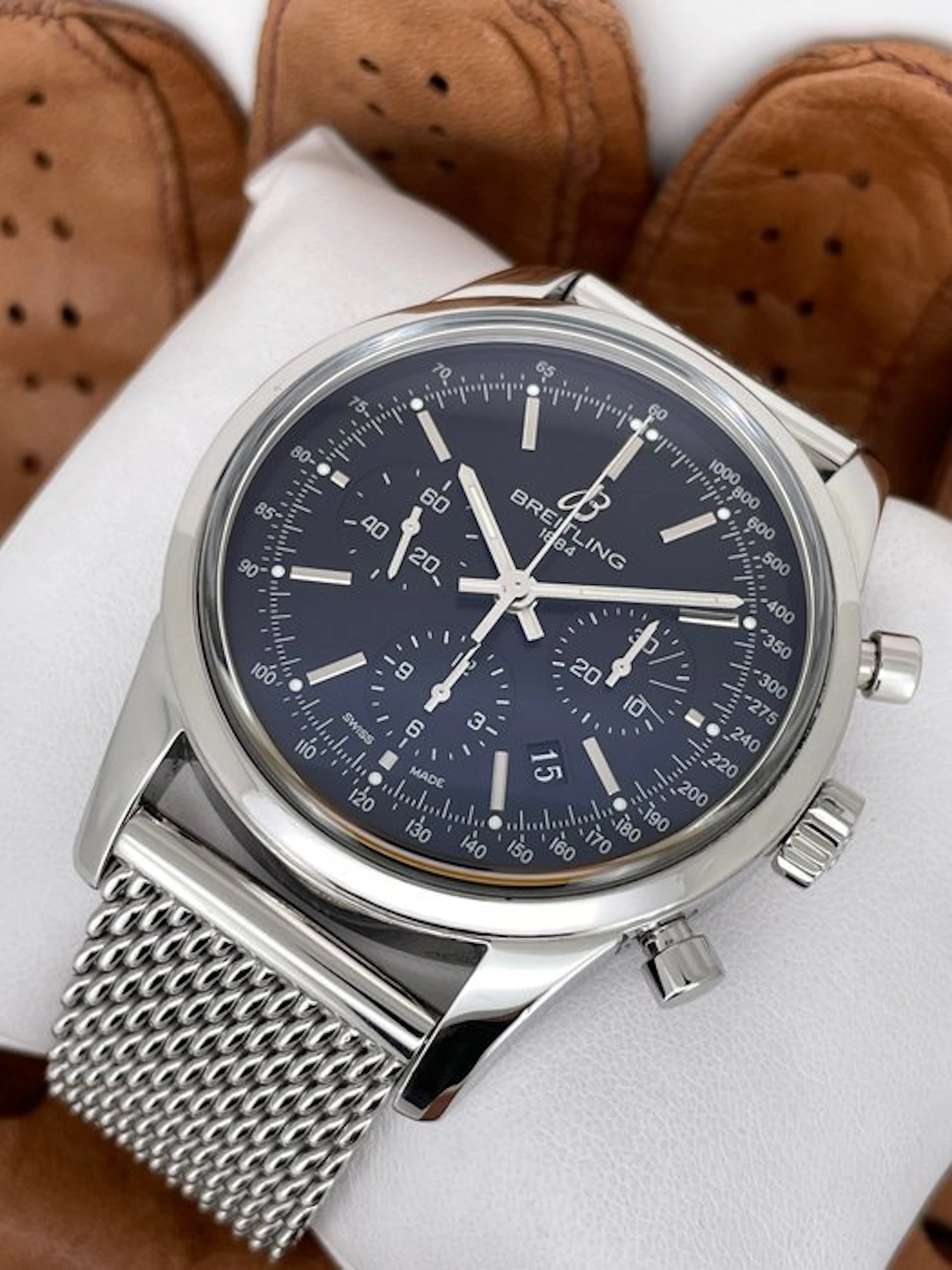Breitling - Transocean Chronograph Automatic caliber B01...