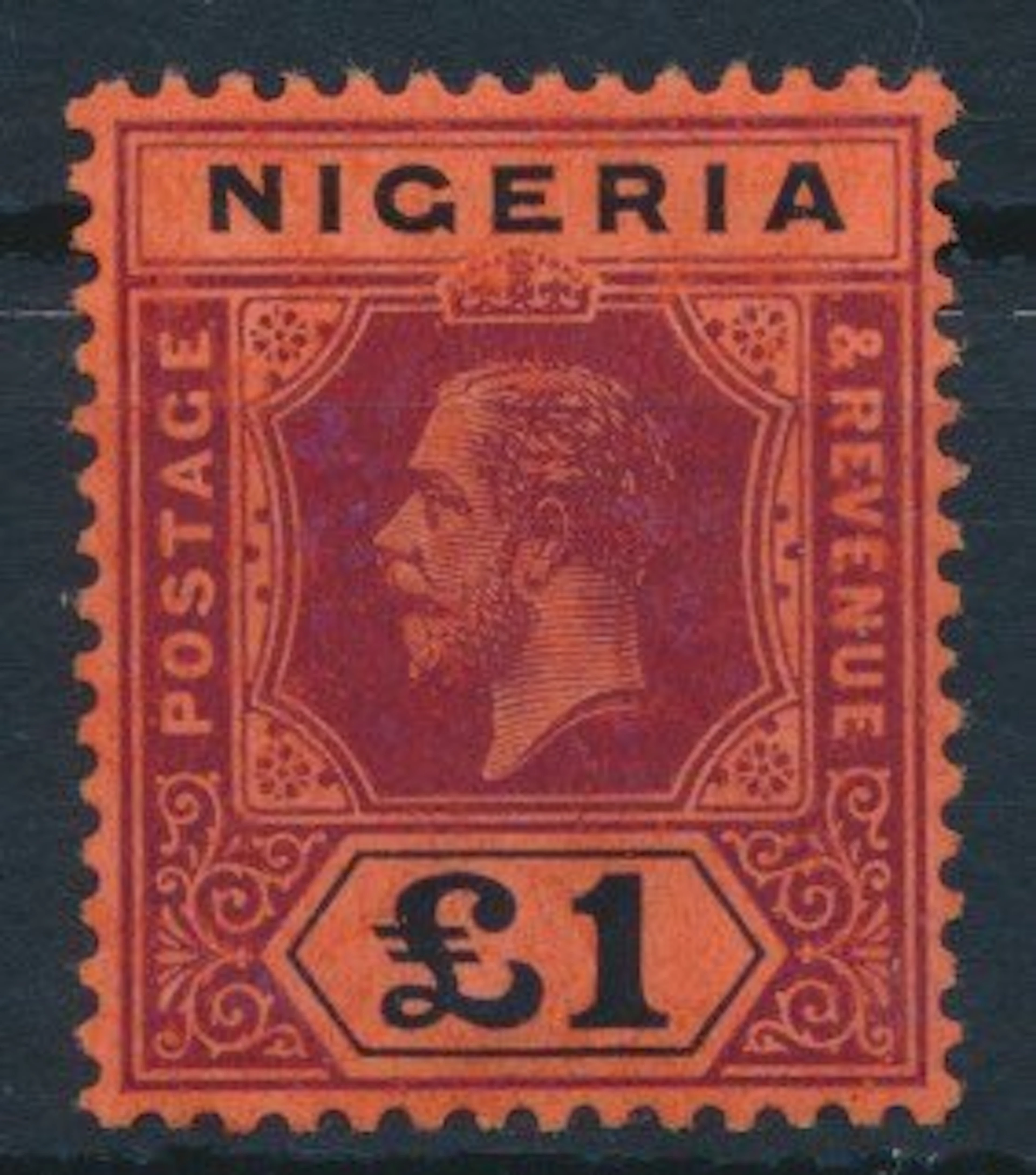 Nigeria 1914 - King George