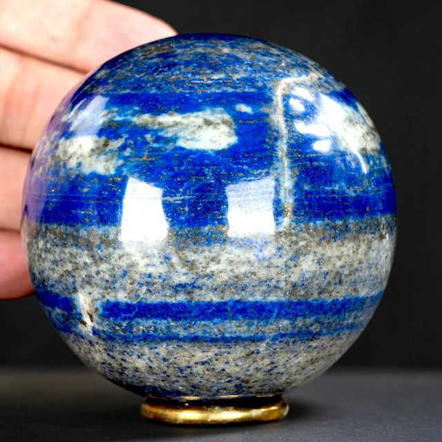 Sphere Collection Lapis Lazuli Sphere - Height: 77 mm...