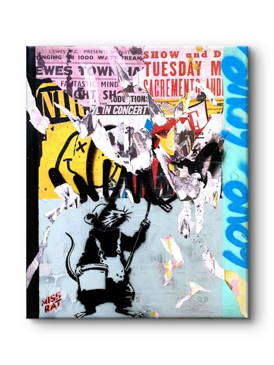 MISS RAT (1981) - Wall of Banksy rat
