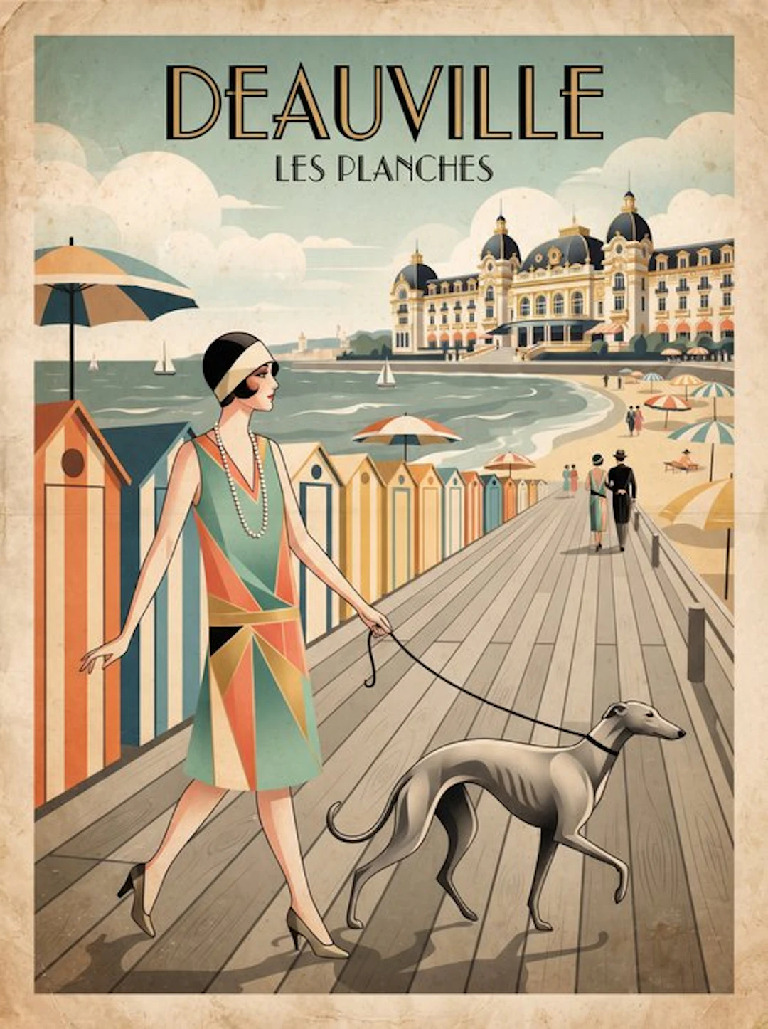 Henshin - Deauville 1925 - Les Planches - Art Deco