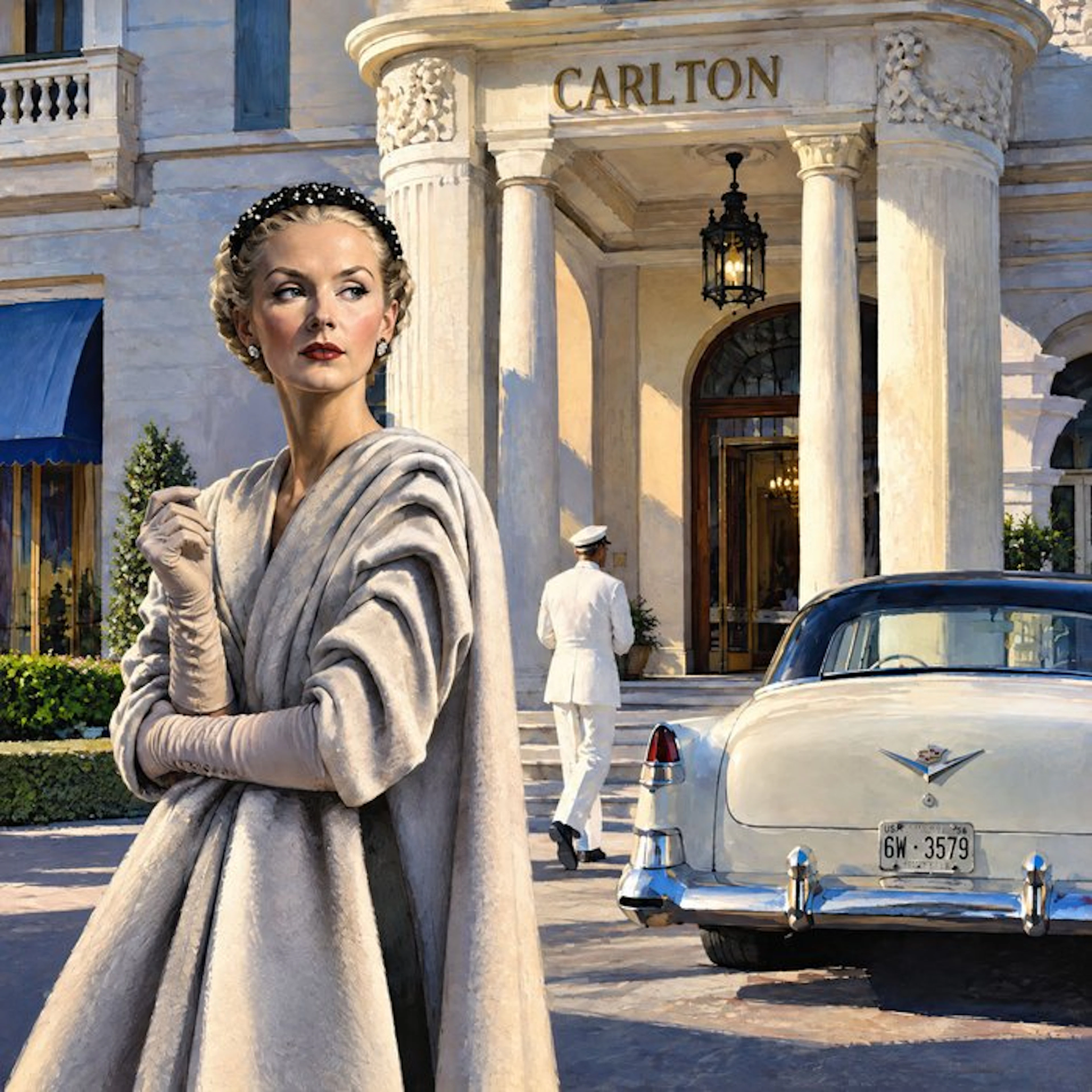 Le Yack - Carlton Grand Hotel - Hand signed