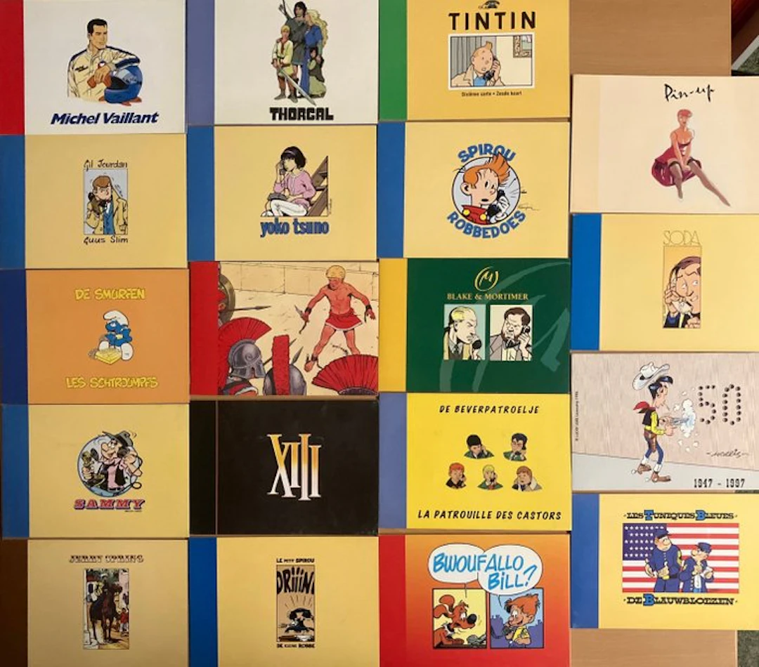Kuifje - Blake en Mortimer - Thorgal - Alex - Robbedoes...