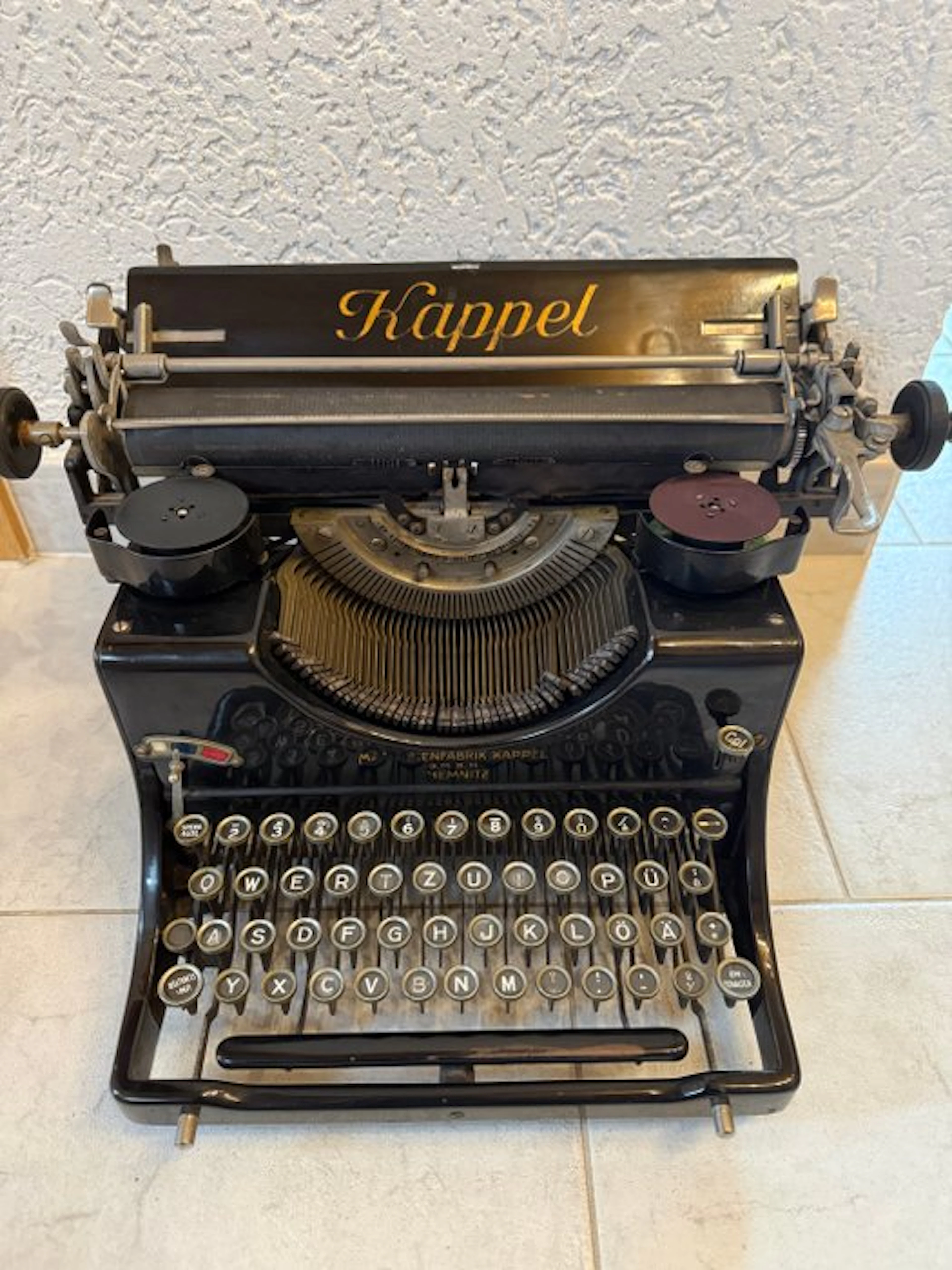Maschinenfabrik Kappel A. G. Chemnitz - Kappel 2 - Typewriter - 1930-1940