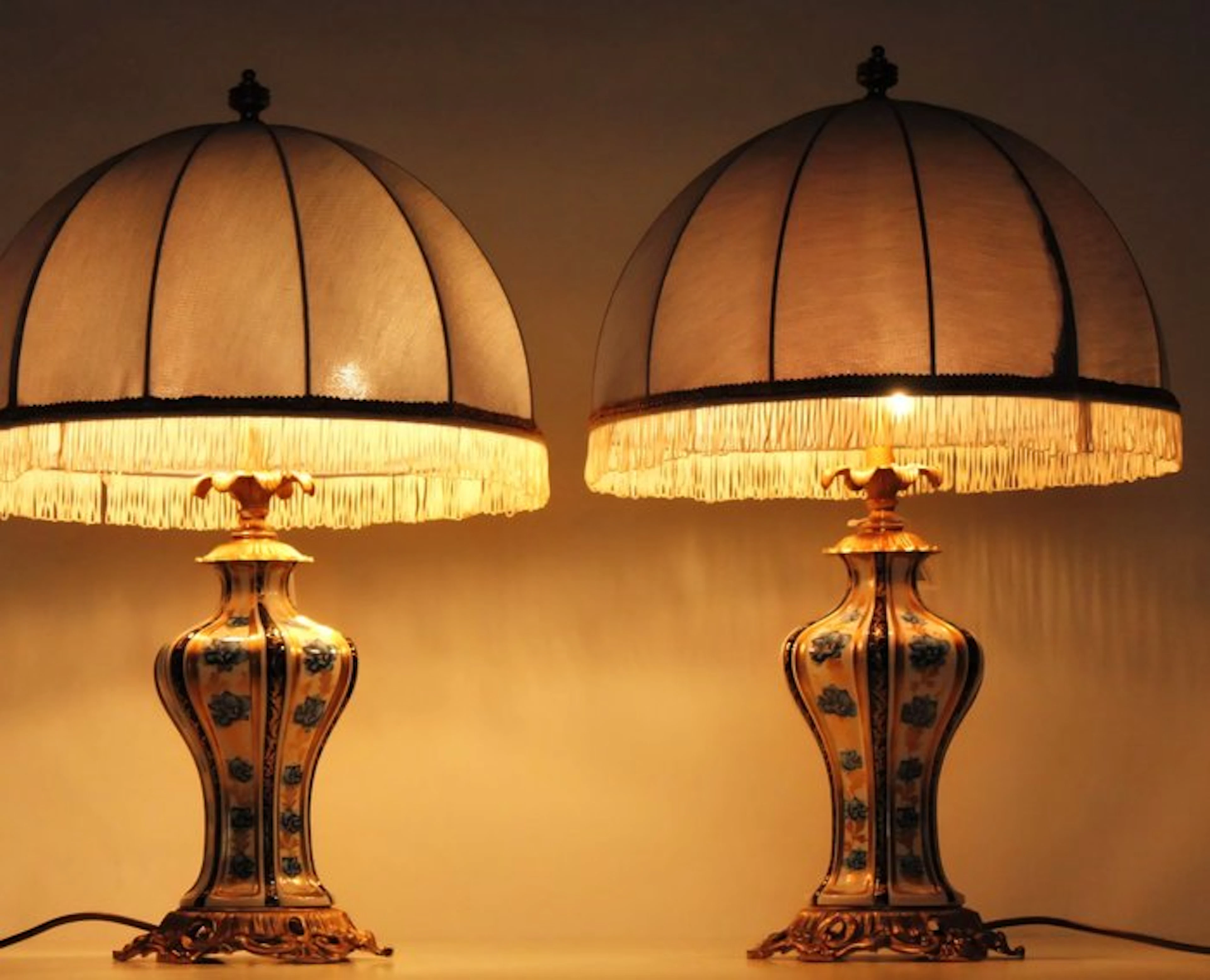 Mangani Firenze - Desk lamp (2) - 21048 - Gilt brass