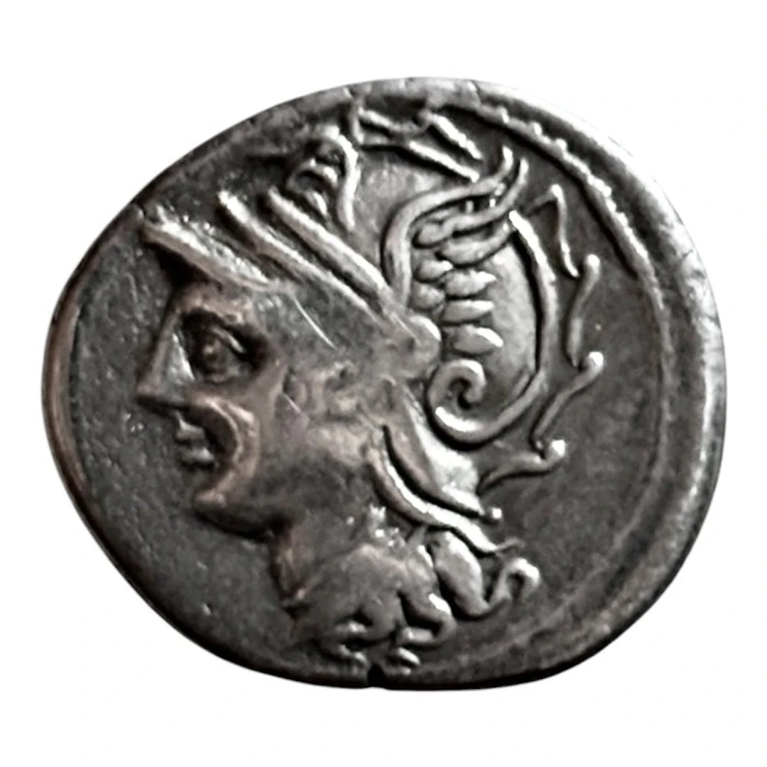 Roman Republic. C. Coelius Caldus. 104 BC. Denarius Rom.