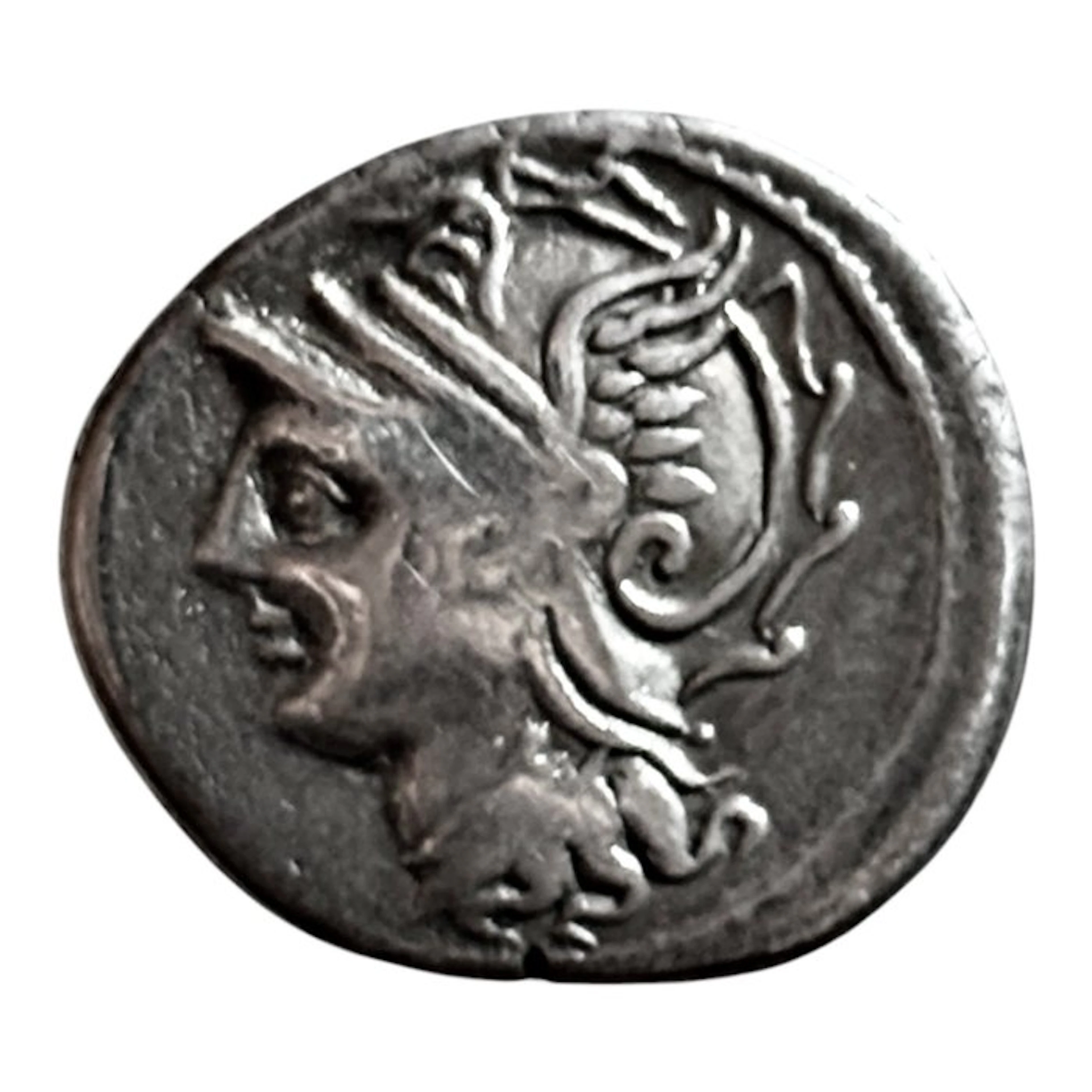 Roman Republic. C. Coelius Caldus. 104 BC. Denarius Rom.