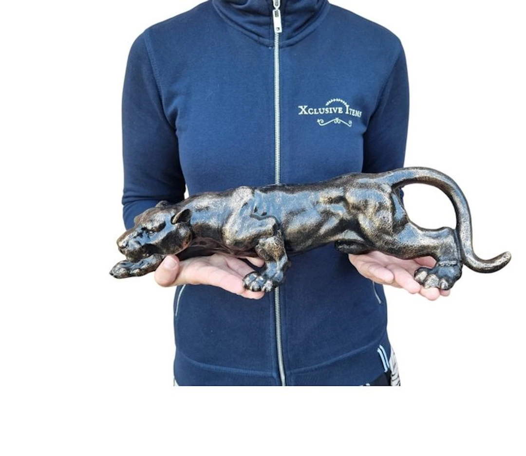 Statue, Large Panther Statue 4kg - 10.5 cm - Iron - 2026