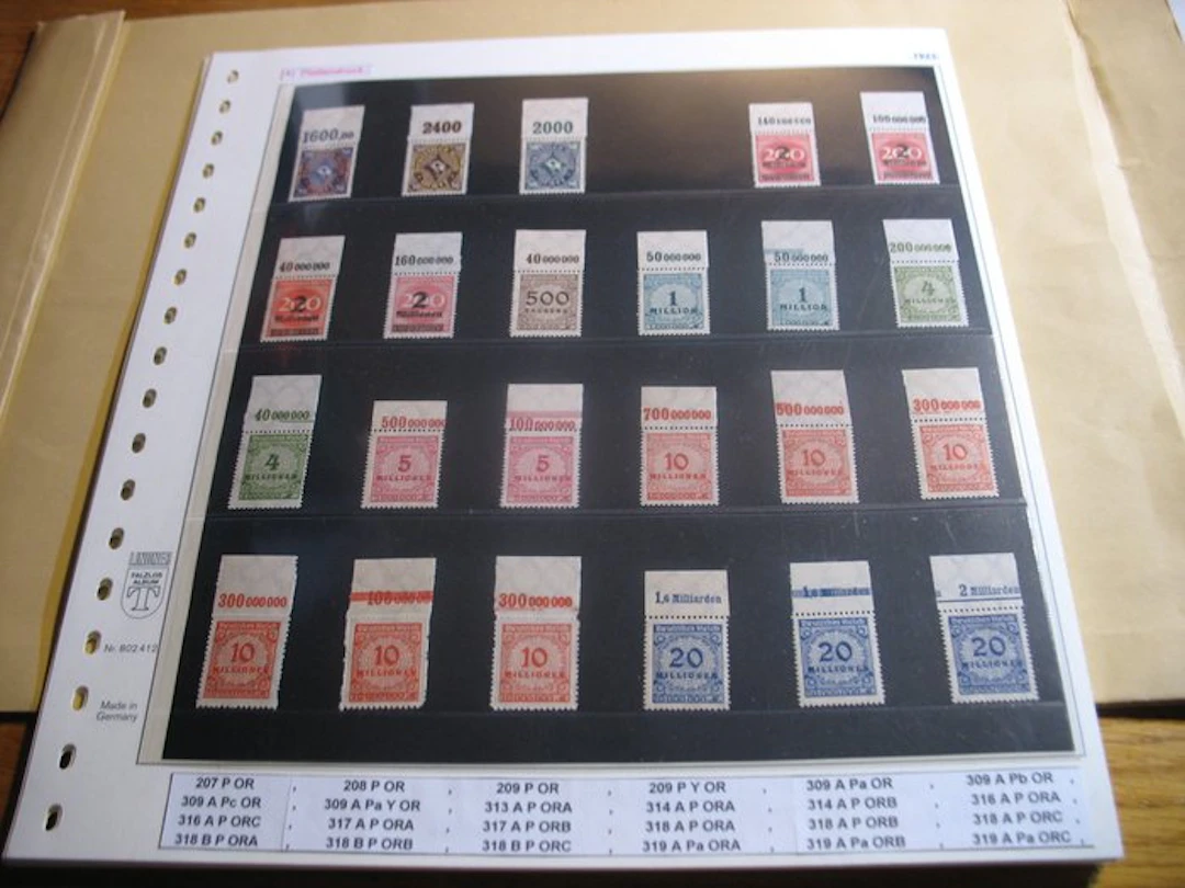 German Empire - Very nice stamp collection INFLA OR