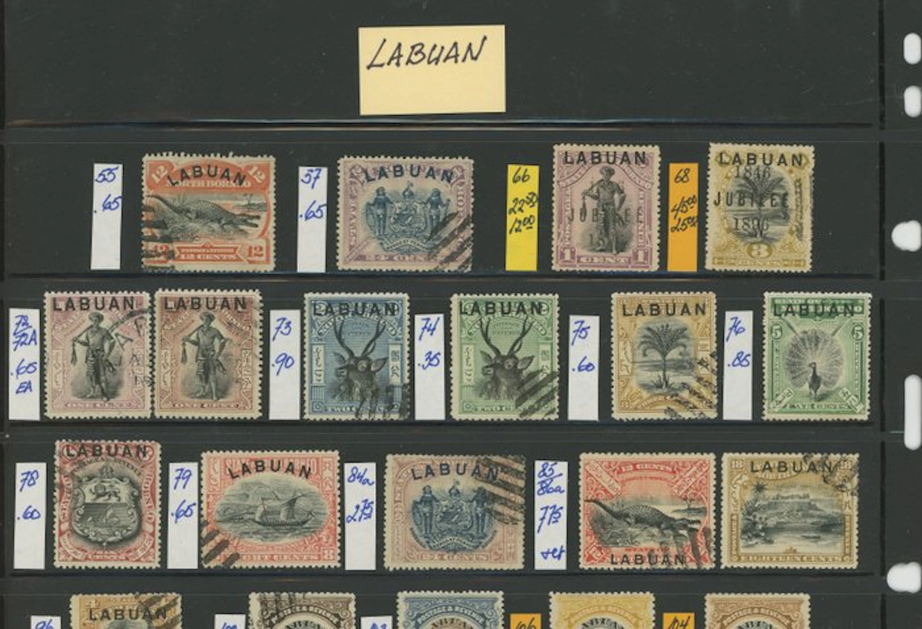 Labuan - Labuan / Niger / Kiribati - From a dealer's stock