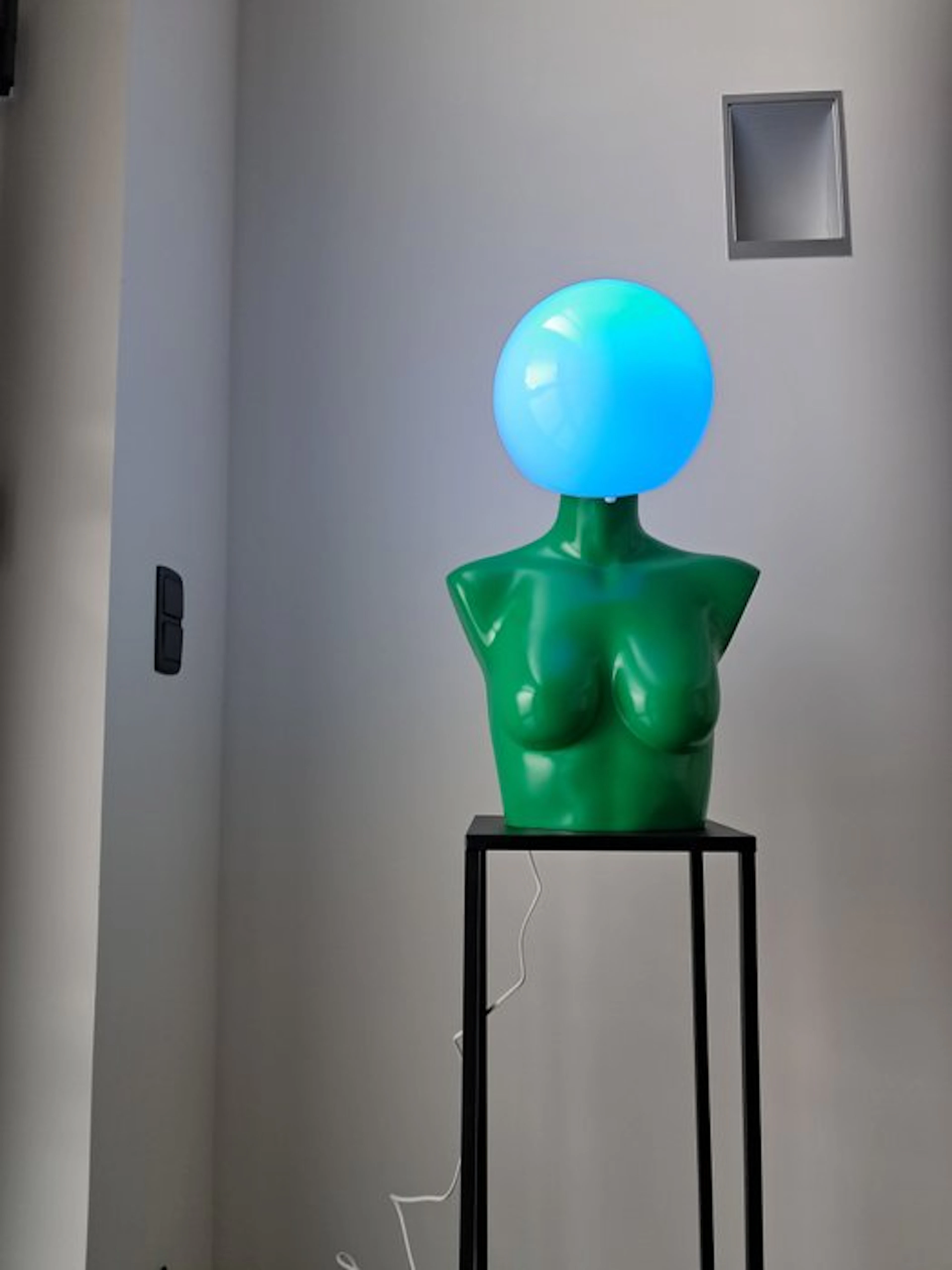 Hans Boodt - Table lamp - Resin, polyester