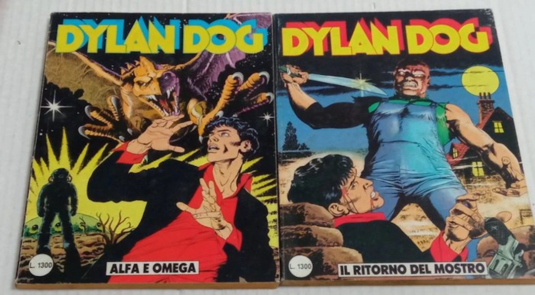 Dylan Dog nn. 8, 9 - 2 Comic - First edition - 1986
