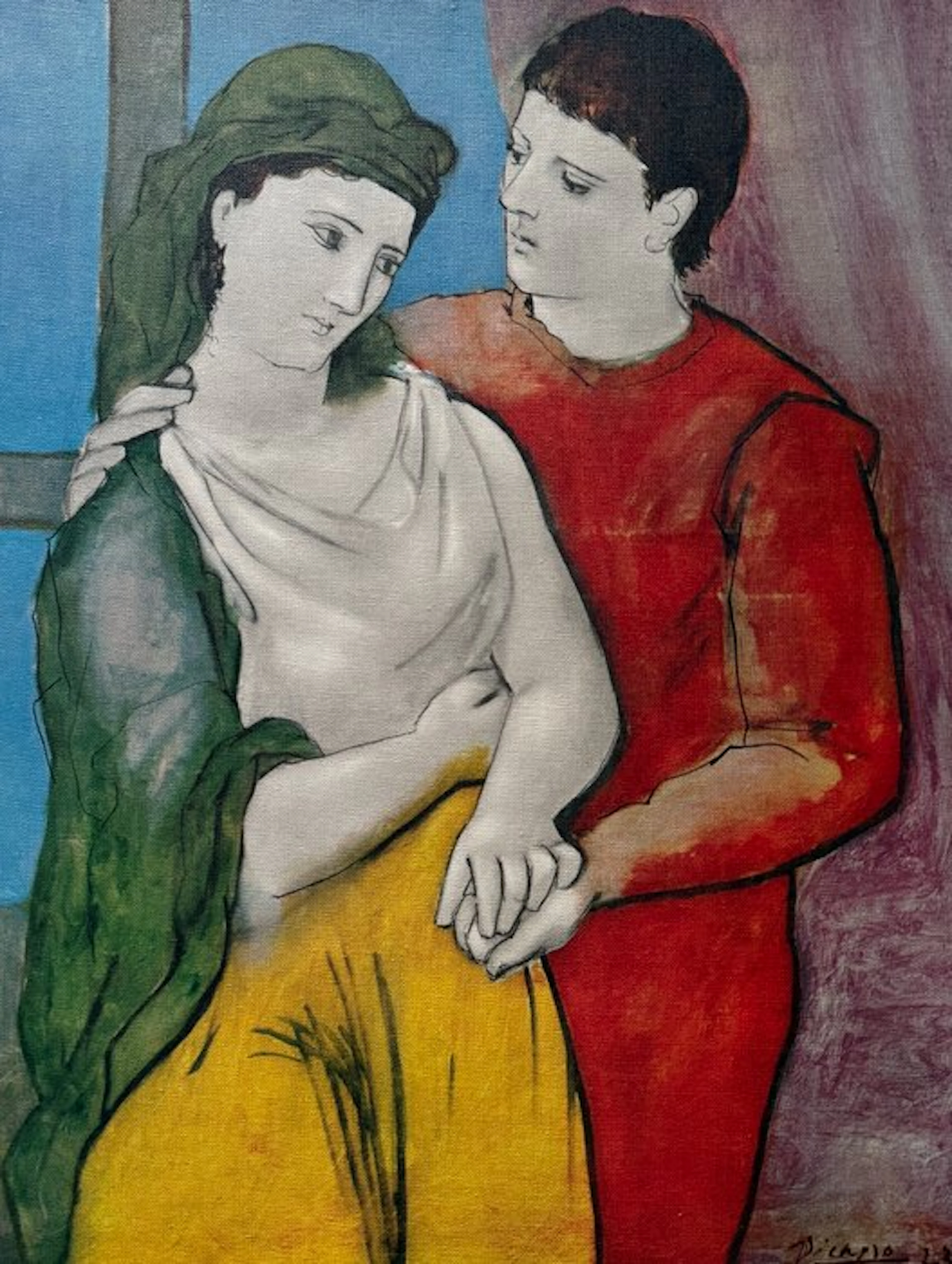 Pablo Picasso (1881-1973) - Les amoureux