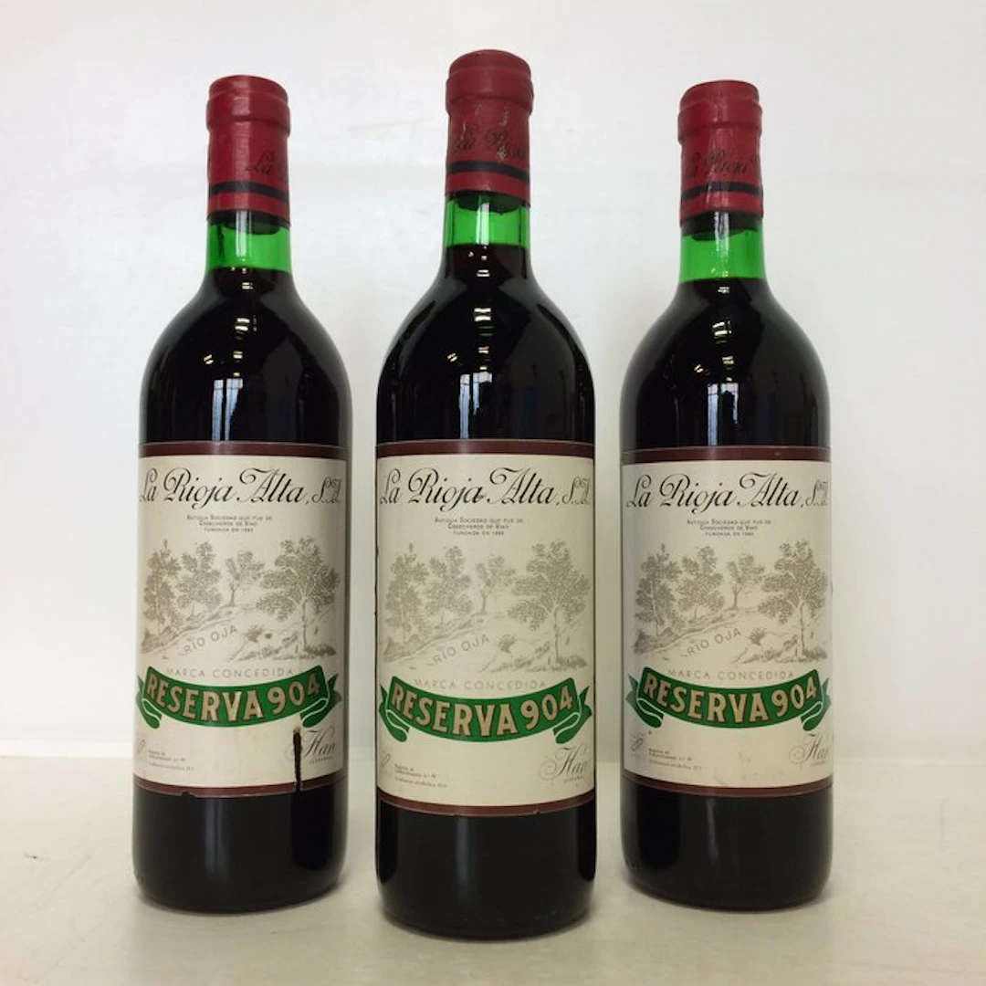 La Rioja Alta, Reserva 904, NV 1960s - Rioja Gran Reserva - 3 Bottles (0.75L)