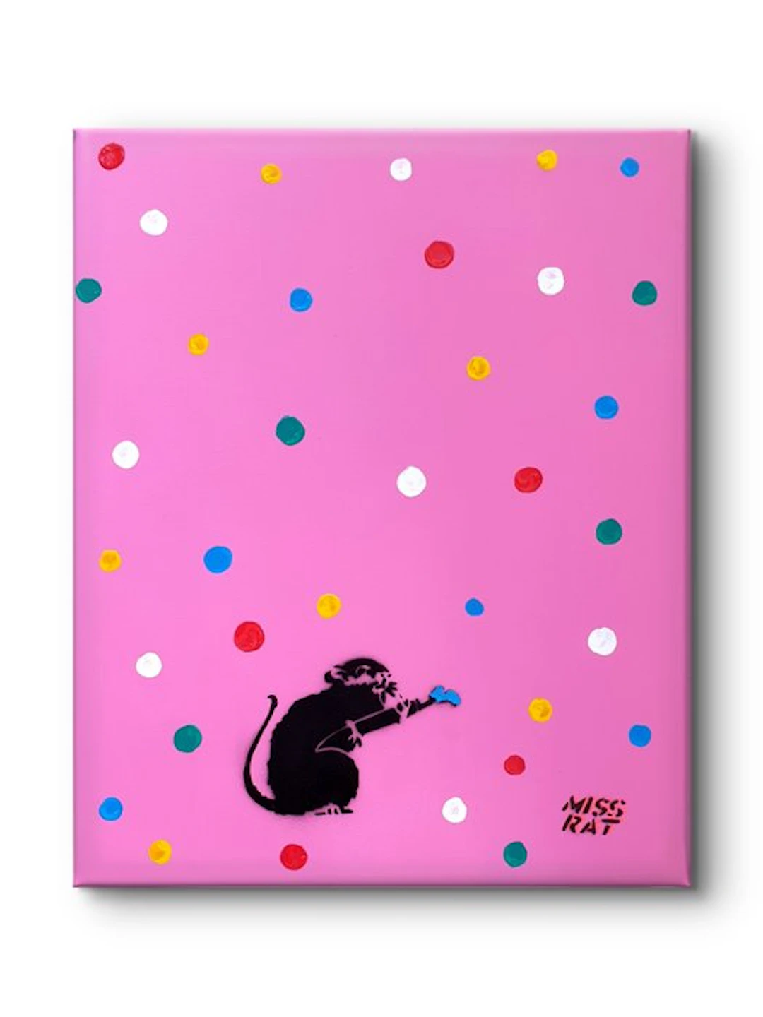 MISS RAT (1981) - Yayoi Kusama et Banksy rat - TRIBUTE