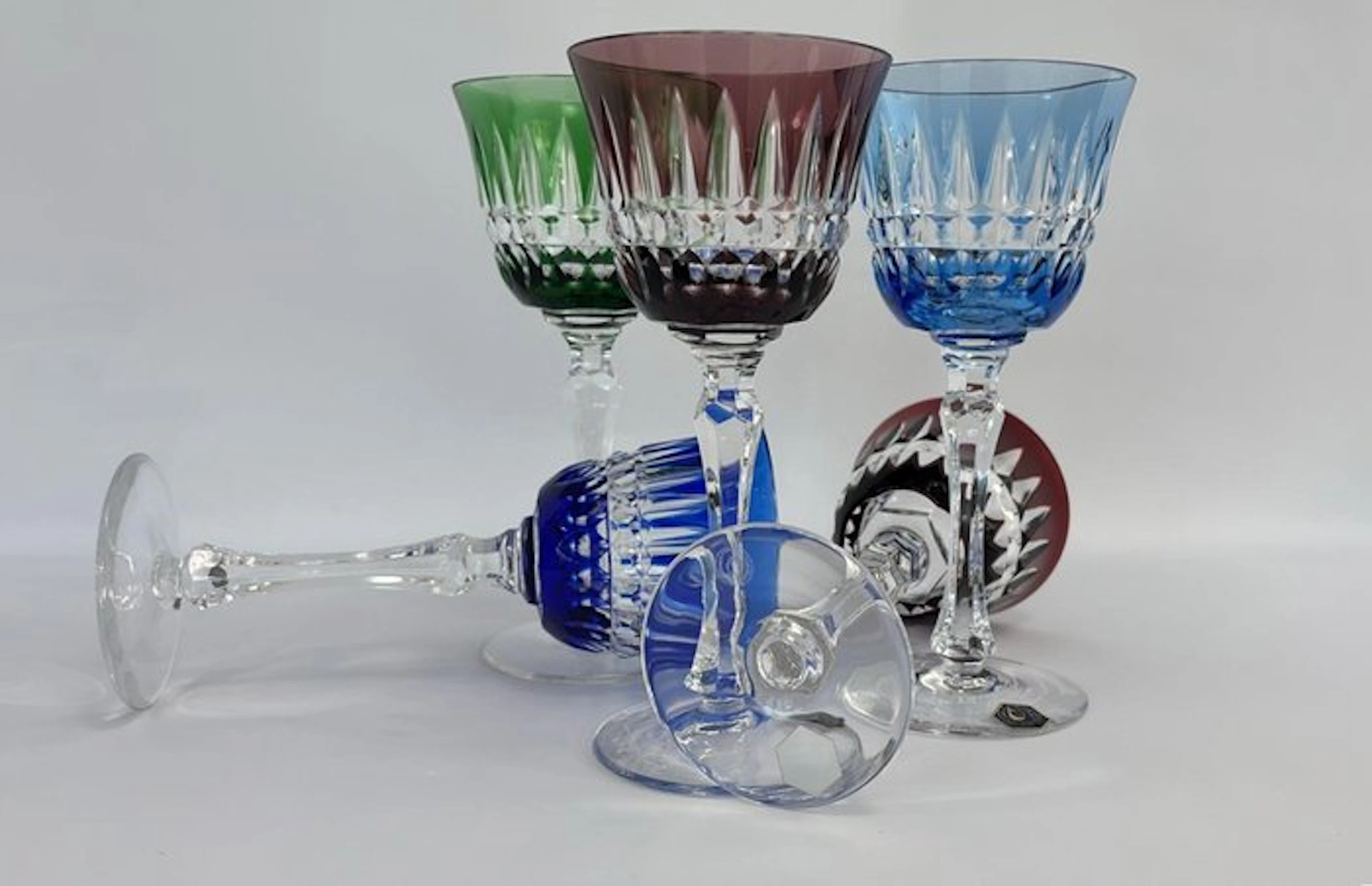Cristallerie de Montbronn - Drinking service (5) - Mélodie - Crystal