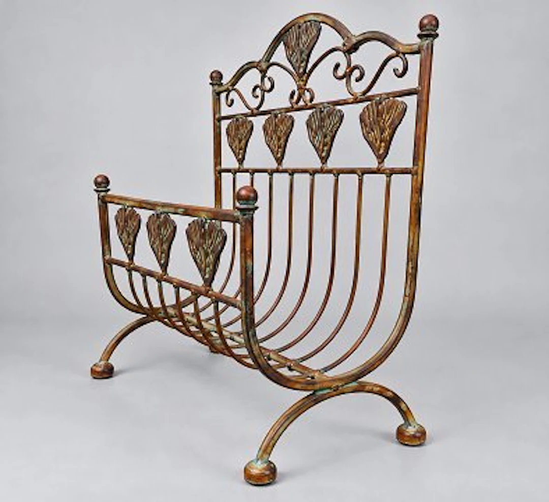Magazine rack - Metal - newspaper and letter holder