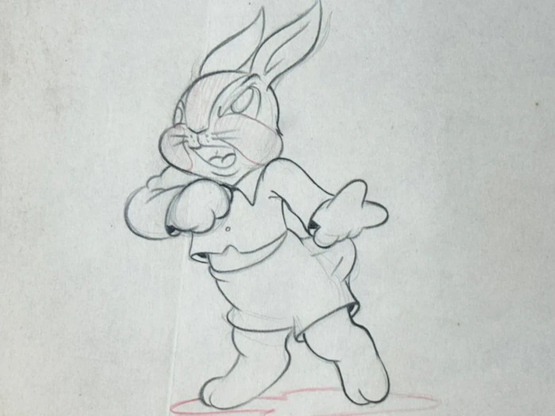 Columbia - Original animation drawing - The Foolish Bunny (1938)