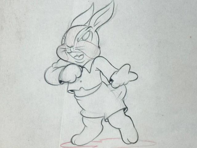 Columbia - Original animation drawing - The Foolish Bunny (1938)