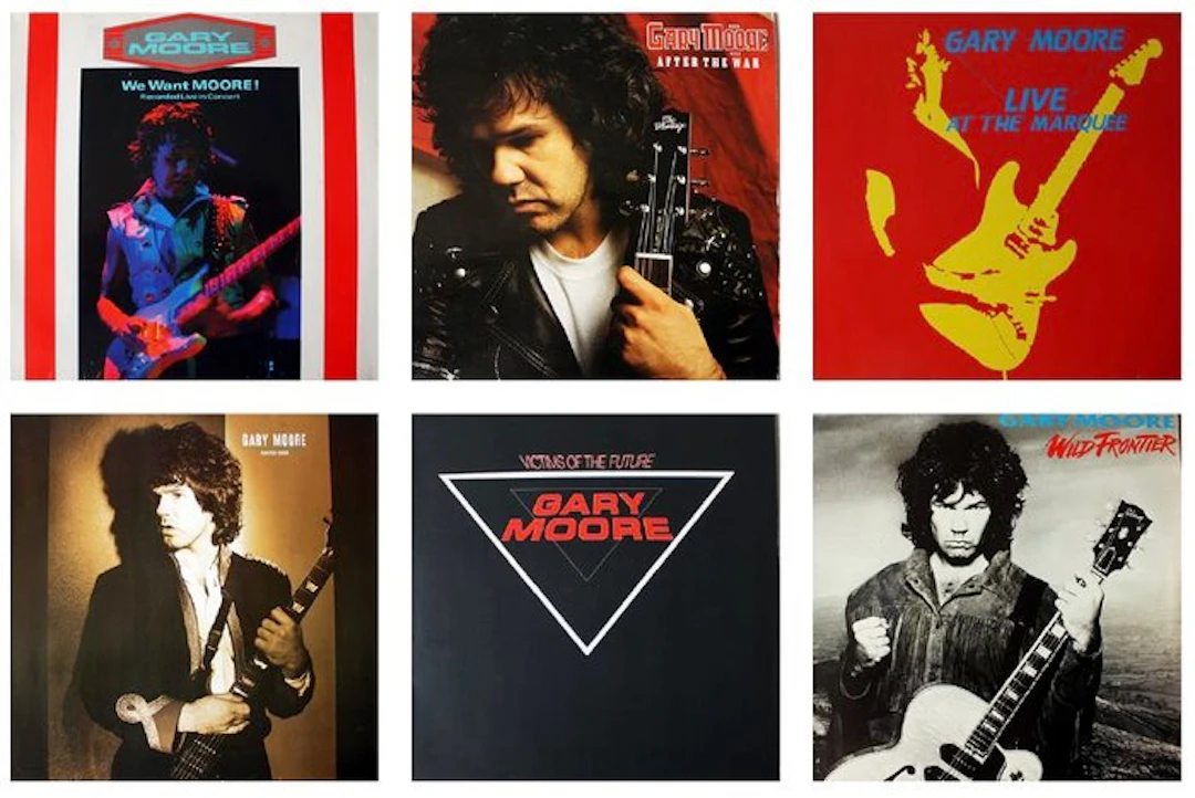 Gary Moore - Blues Rock Guitar Hero-Excellent Lot/7...