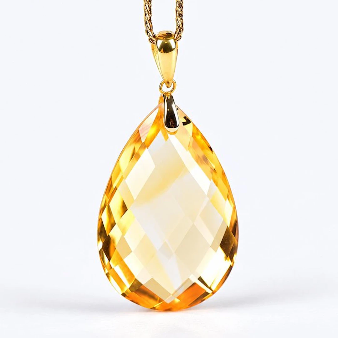 No reserve price - Necklace with pendant - 18 kt