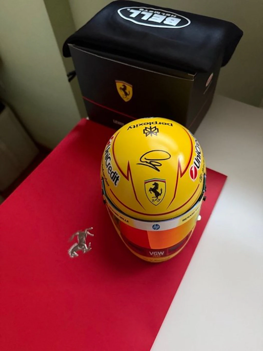 Lewis Hamilton - 2025 - Scale 1/2 helmet