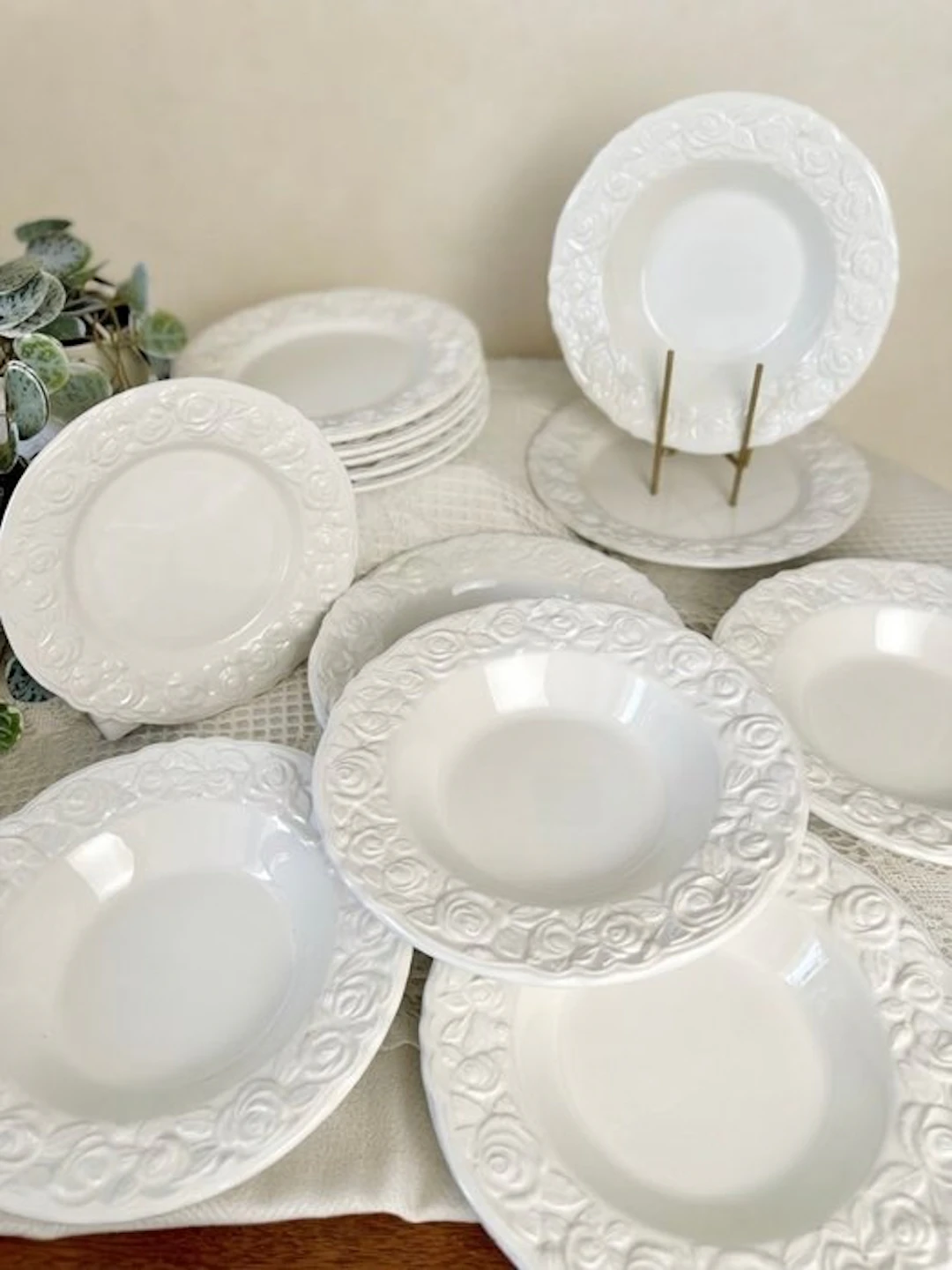 Quadrifoglio - Franco Giorgi - Table service for 6 (13) - Ceramic