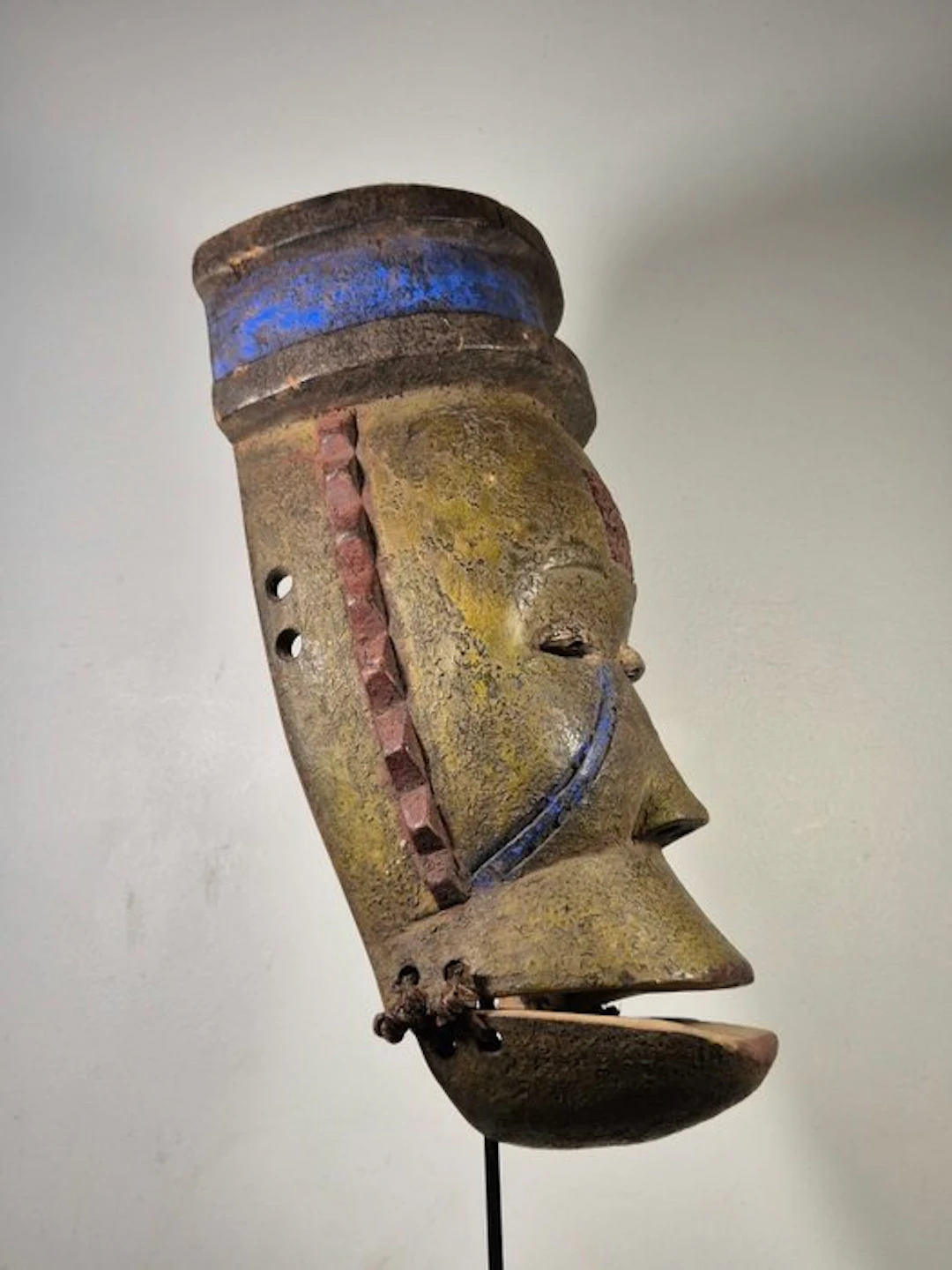 Dance mask - Ogoni - Nigeria - a very beautiful talking mask. (No