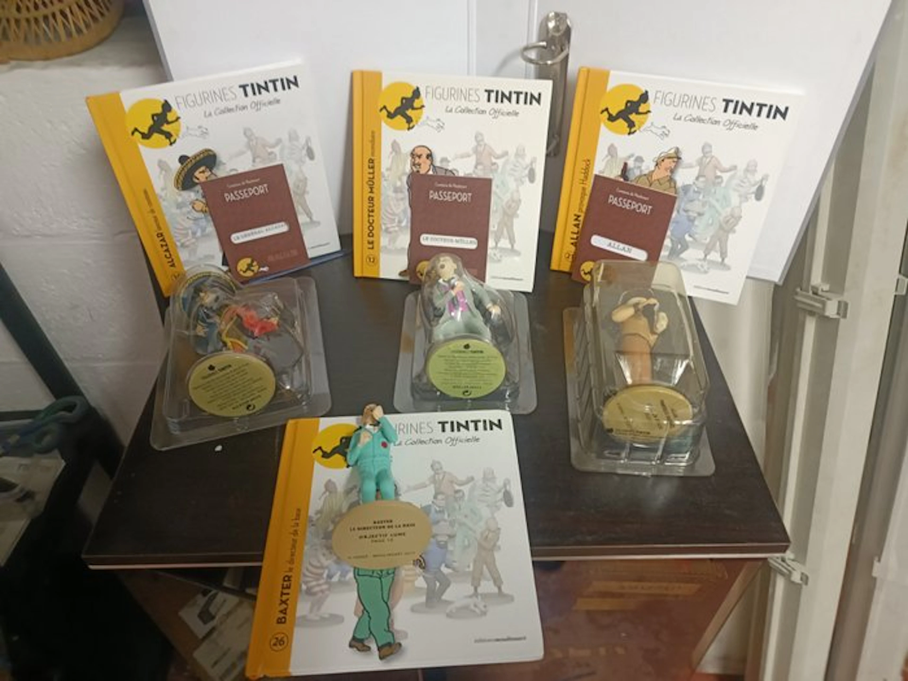 Tintin Set of 4 figurines - the official collection