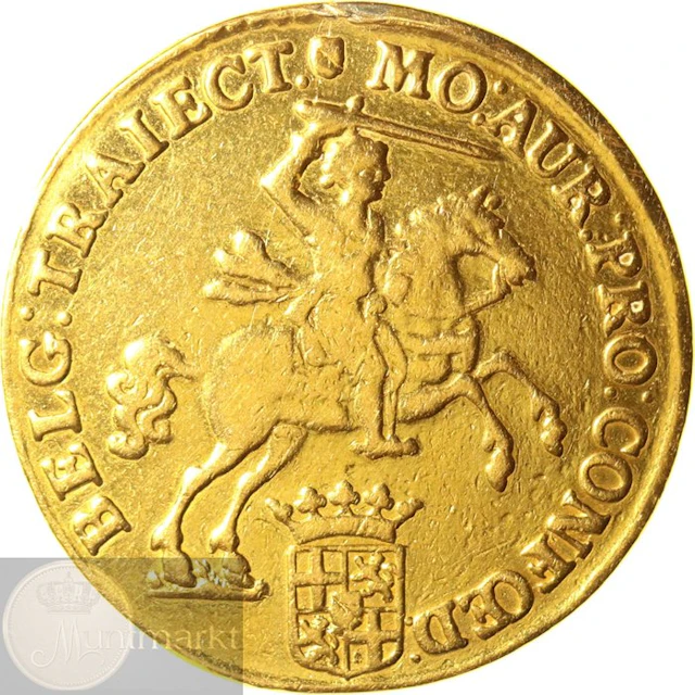 Netherlands, Utrecht Gouden rijder van 14 gulden 1750