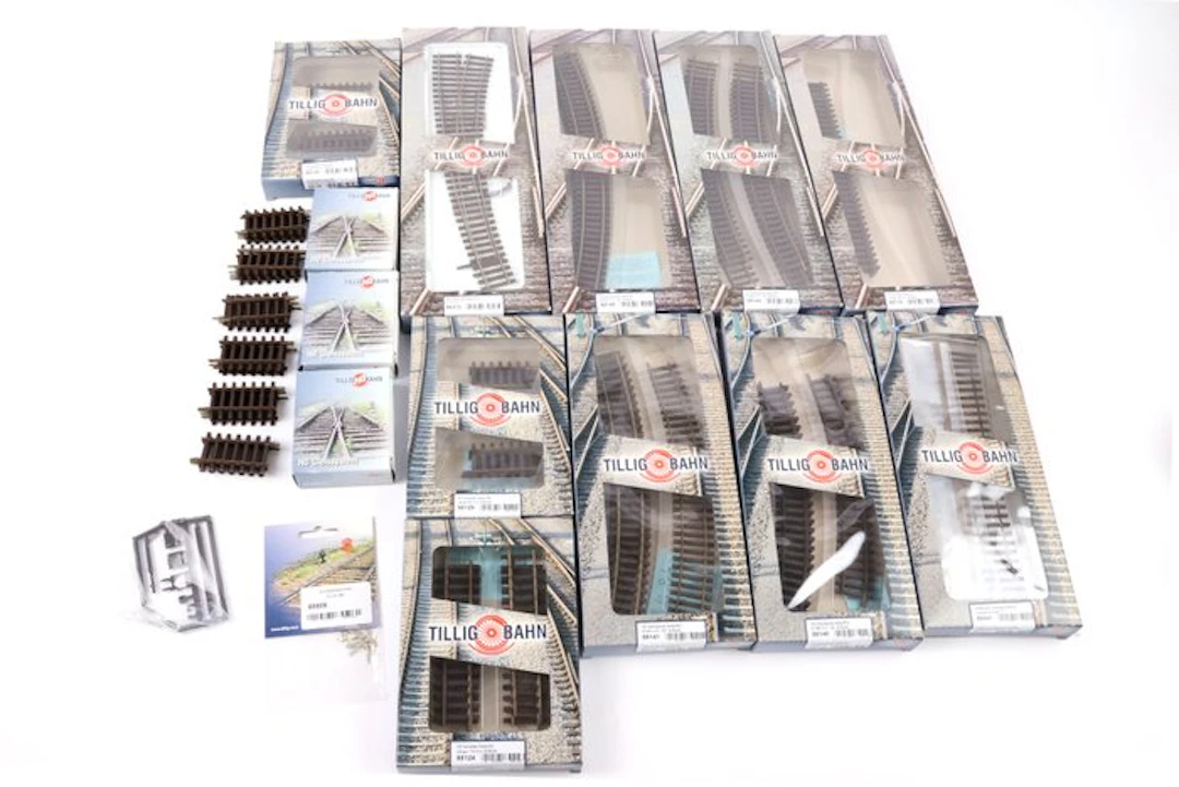 Tillig H0 - Model train tracks (67) - Over 65-piece rail package