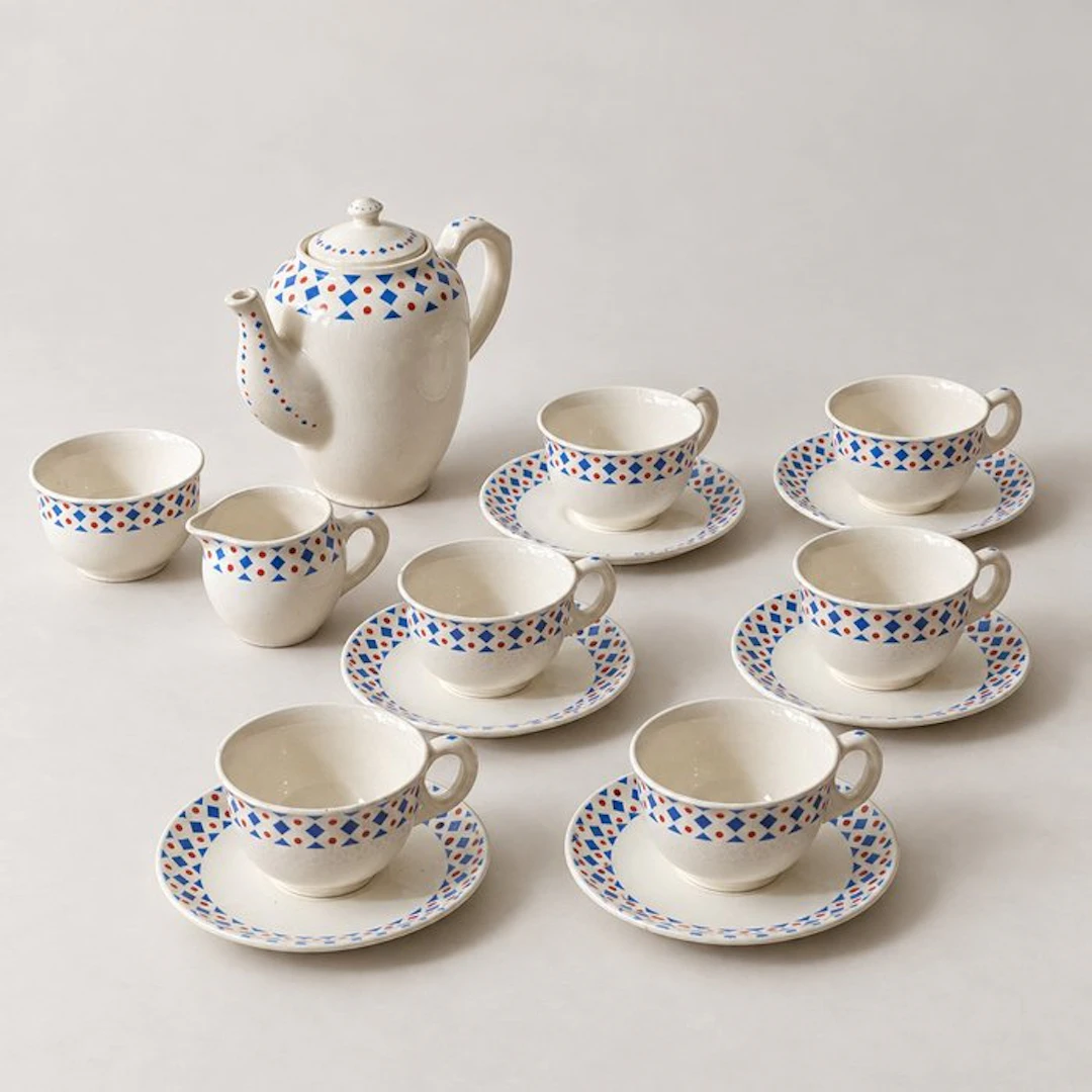 Manufacture Impériale et Royale de Nimy - Drinking service (15) - Earthenware