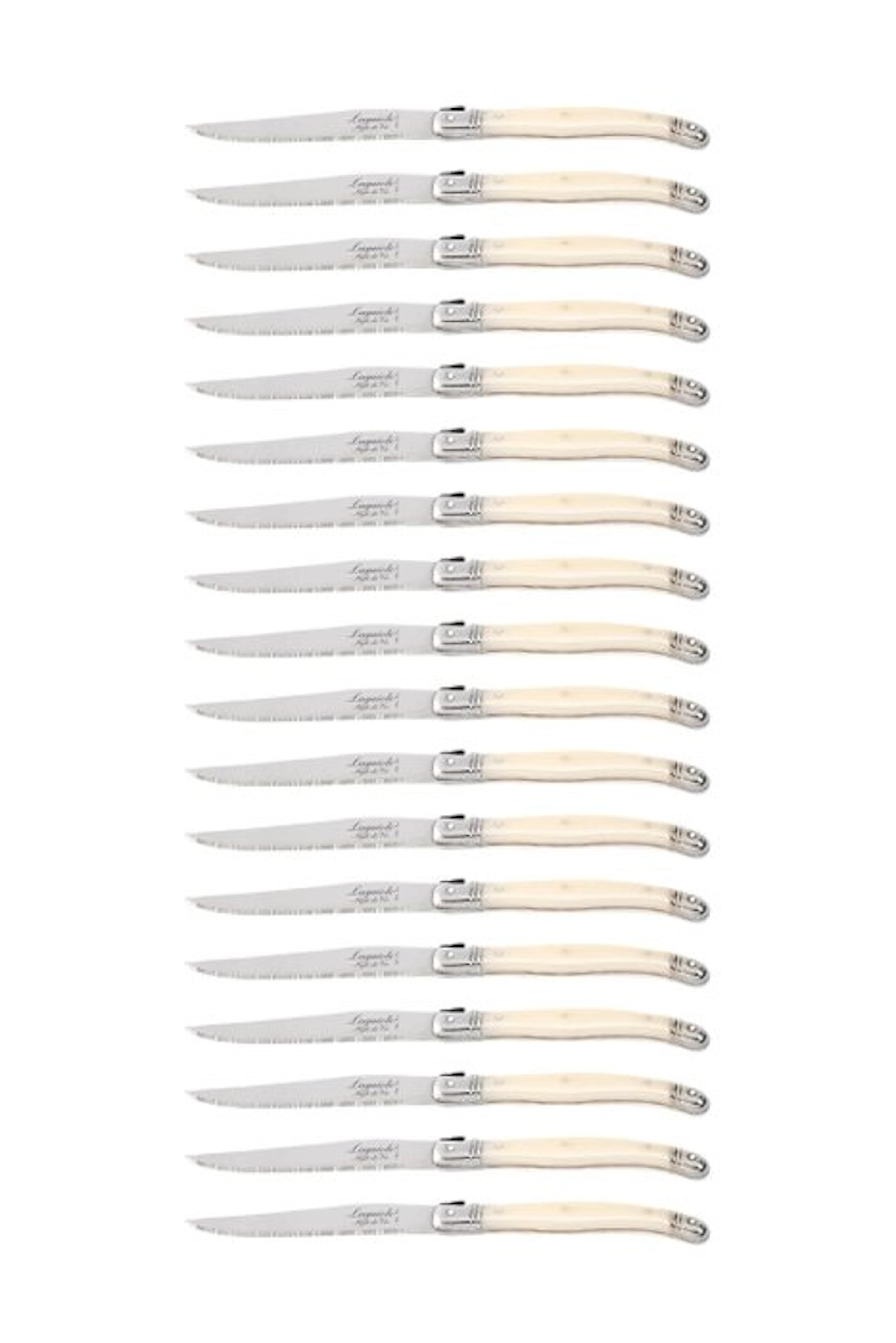 Laguiole - 18x Steak Knives - Pearl - style de - Table...