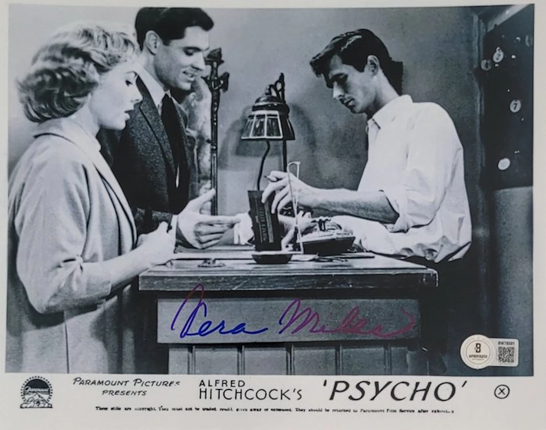 Psycho - Signed by Hollywood Legend Vera Miles - Autograph