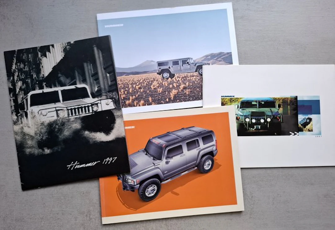 Brochure - Hummer - H1 - H3 - Hardtop - Wagon - Open Top -