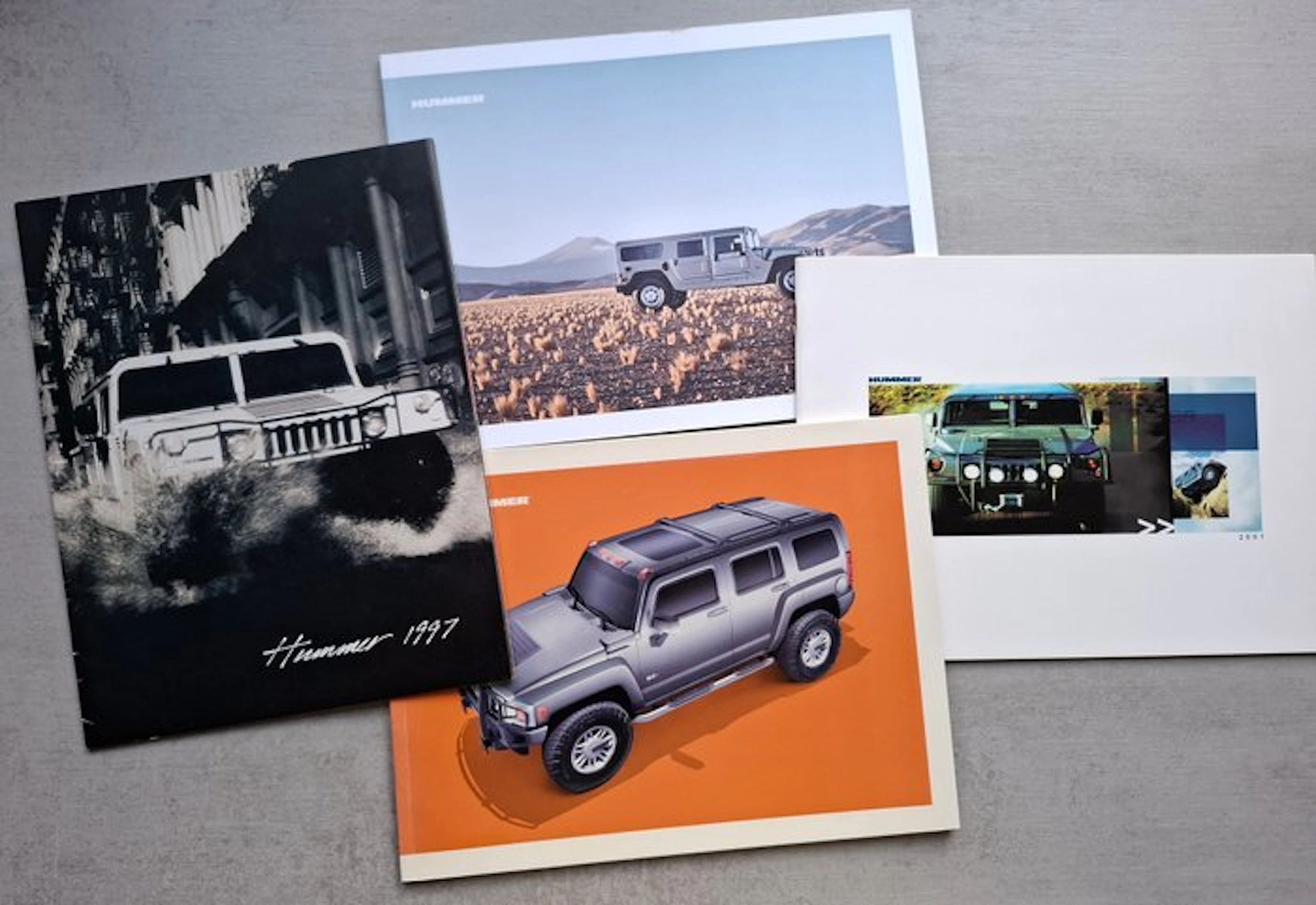 Brochure - Hummer - H1 - H3 - Hardtop - Wagon - Open Top -