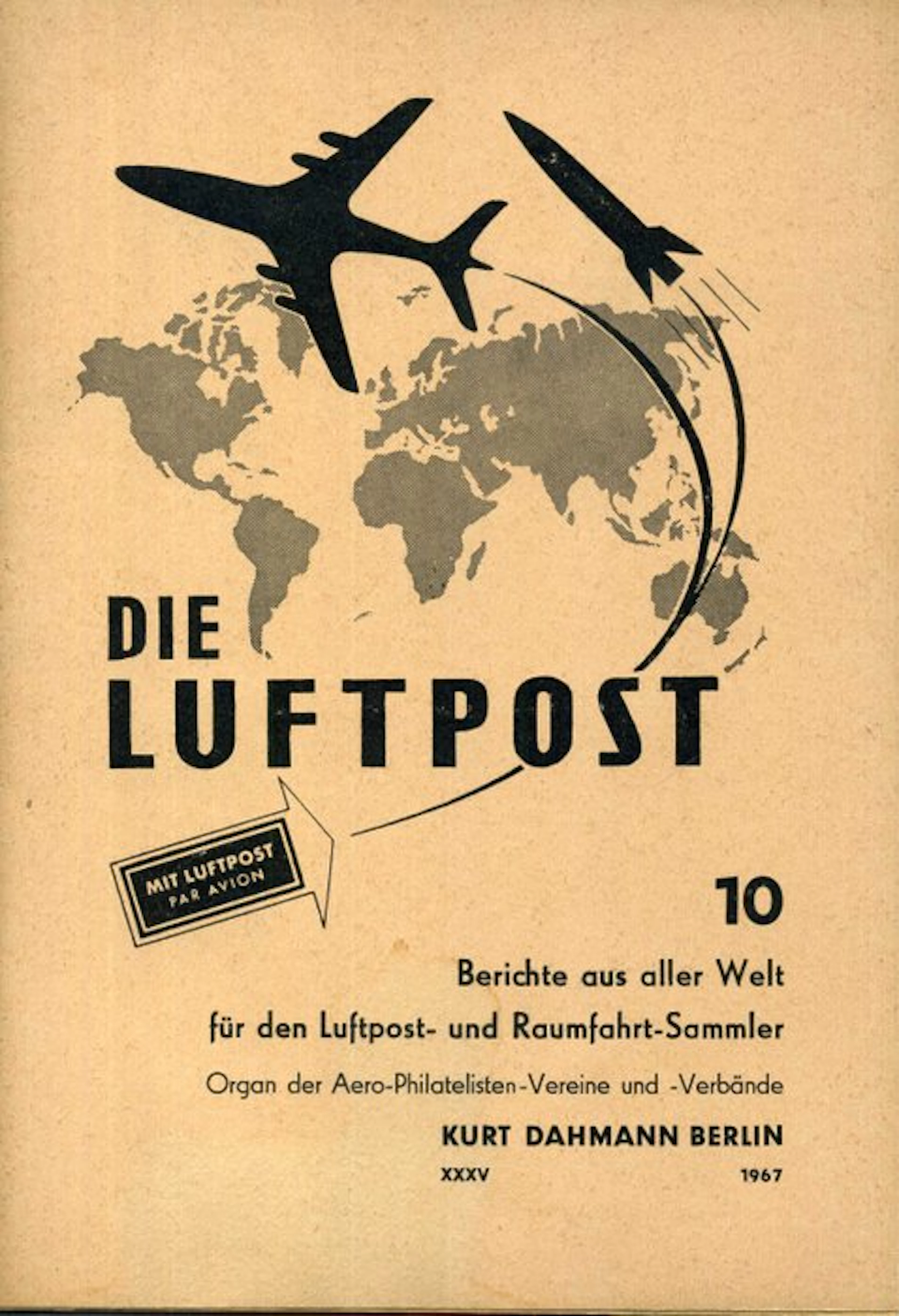 Germany, Federal Republic 1968/1981 - Issue 32 — Air Mail...