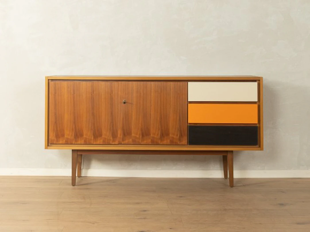 Sideboard - Wood - 1960s Mid-Century